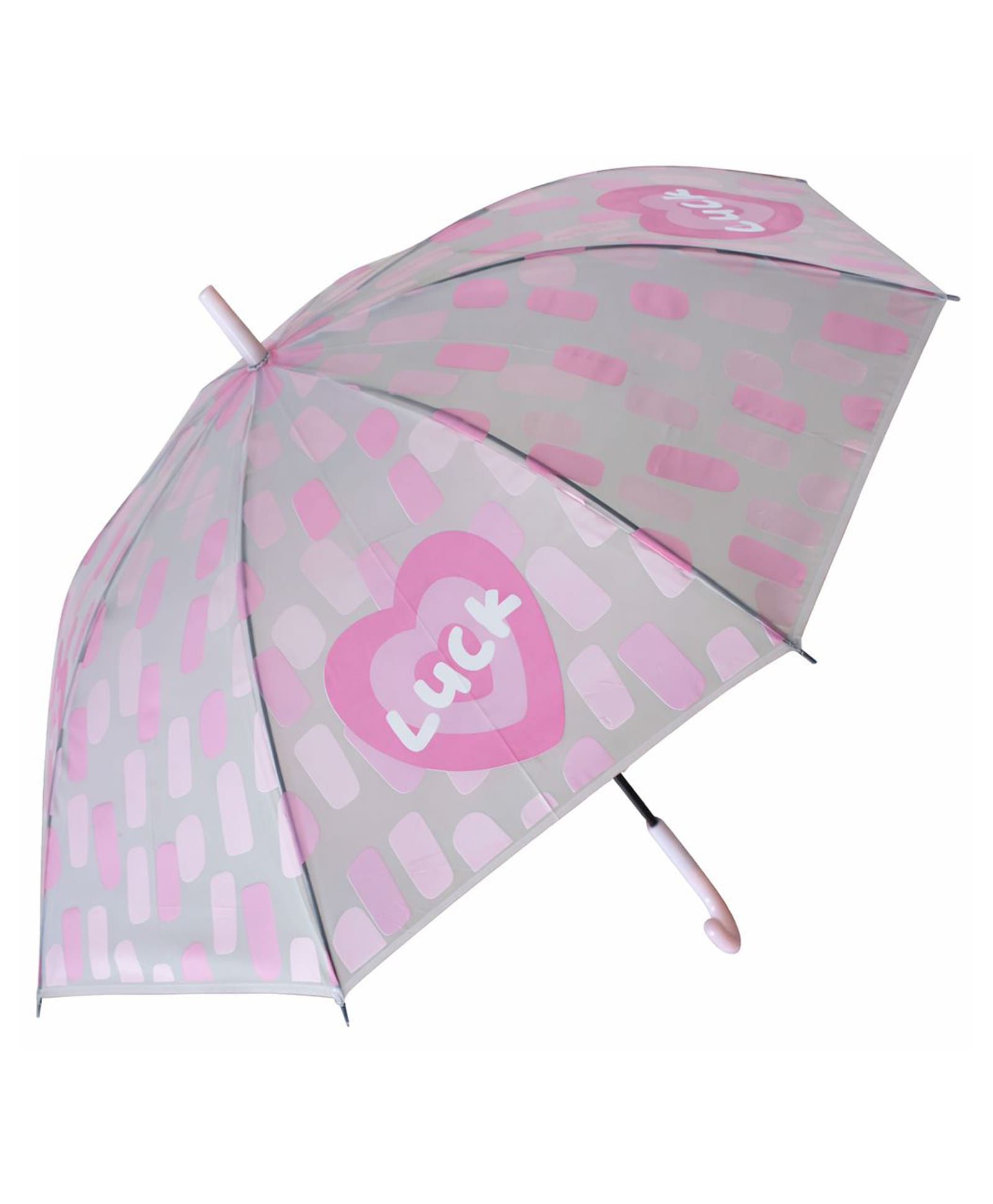 CHAATEWALA Lucky Text Designed Umbrella - Multi Colour-picture-1