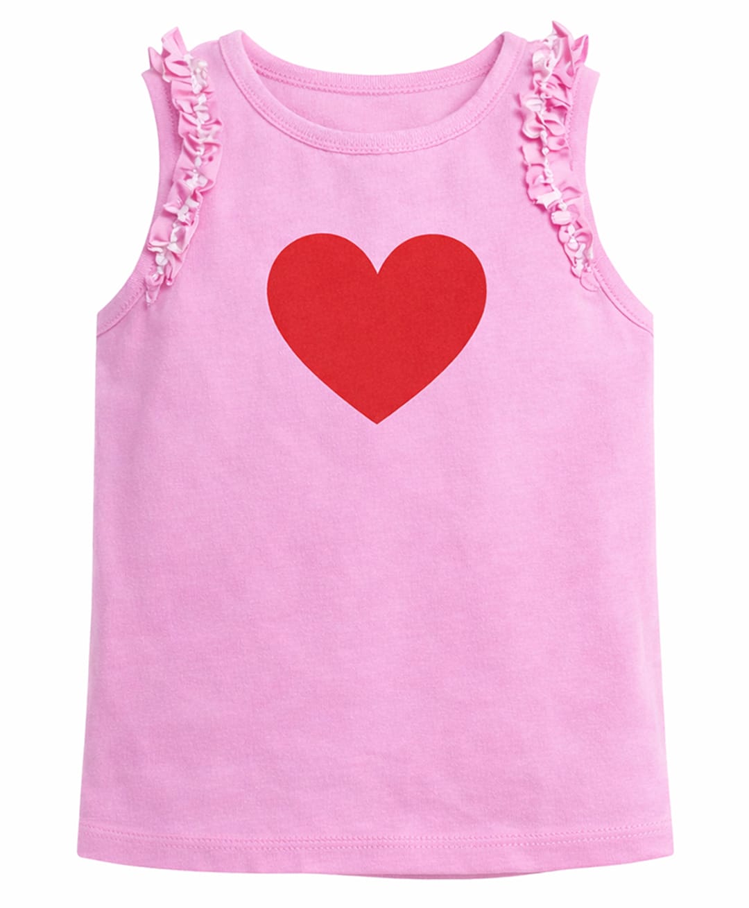 ZIP ZAP ZOOP Cotton Knit T-Shirt Sleeveless Heart Printed Pink 12-18 Months-picture-20