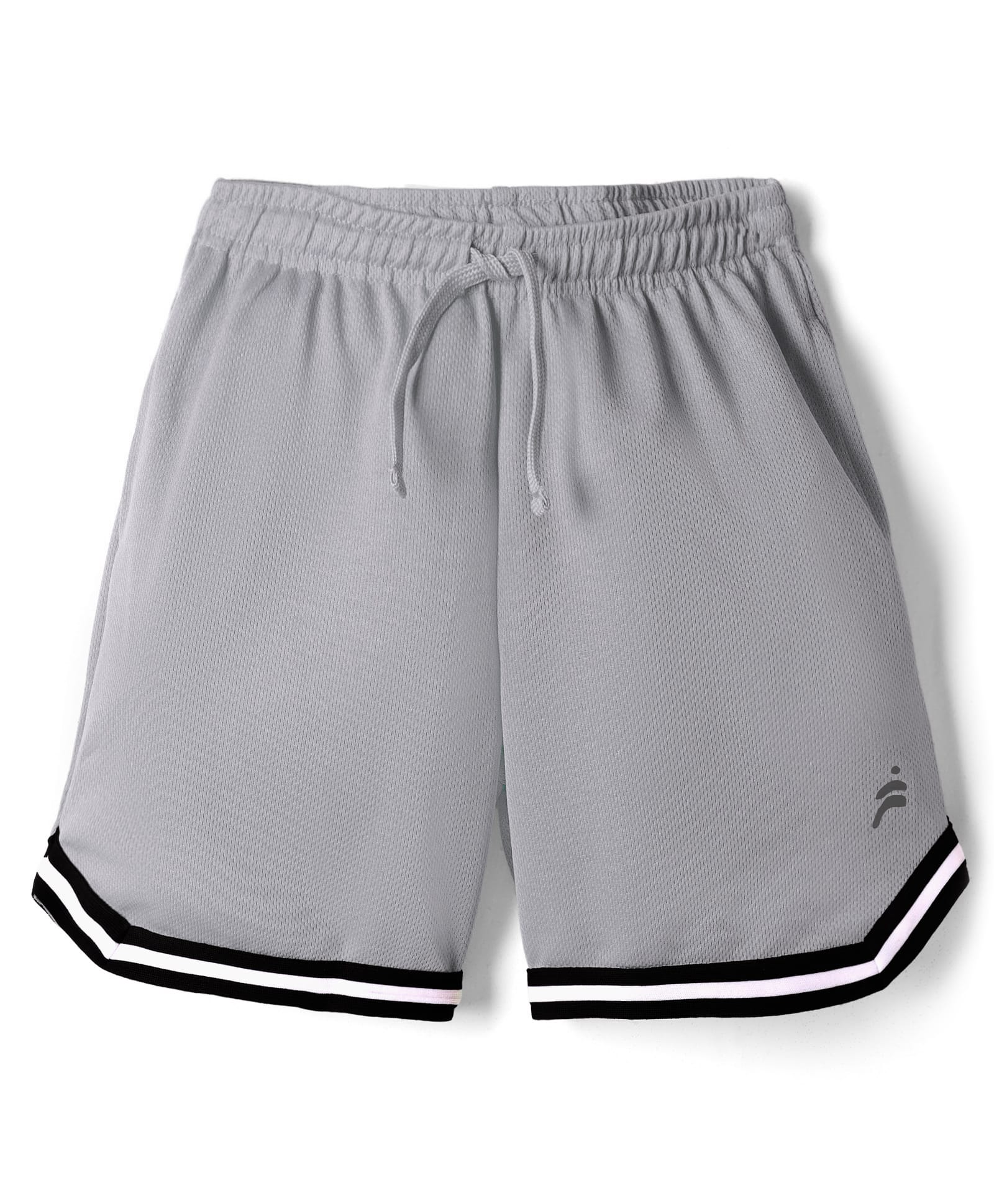 Pine Active Knit Solid Basketball Shorts - Grey-picture-22