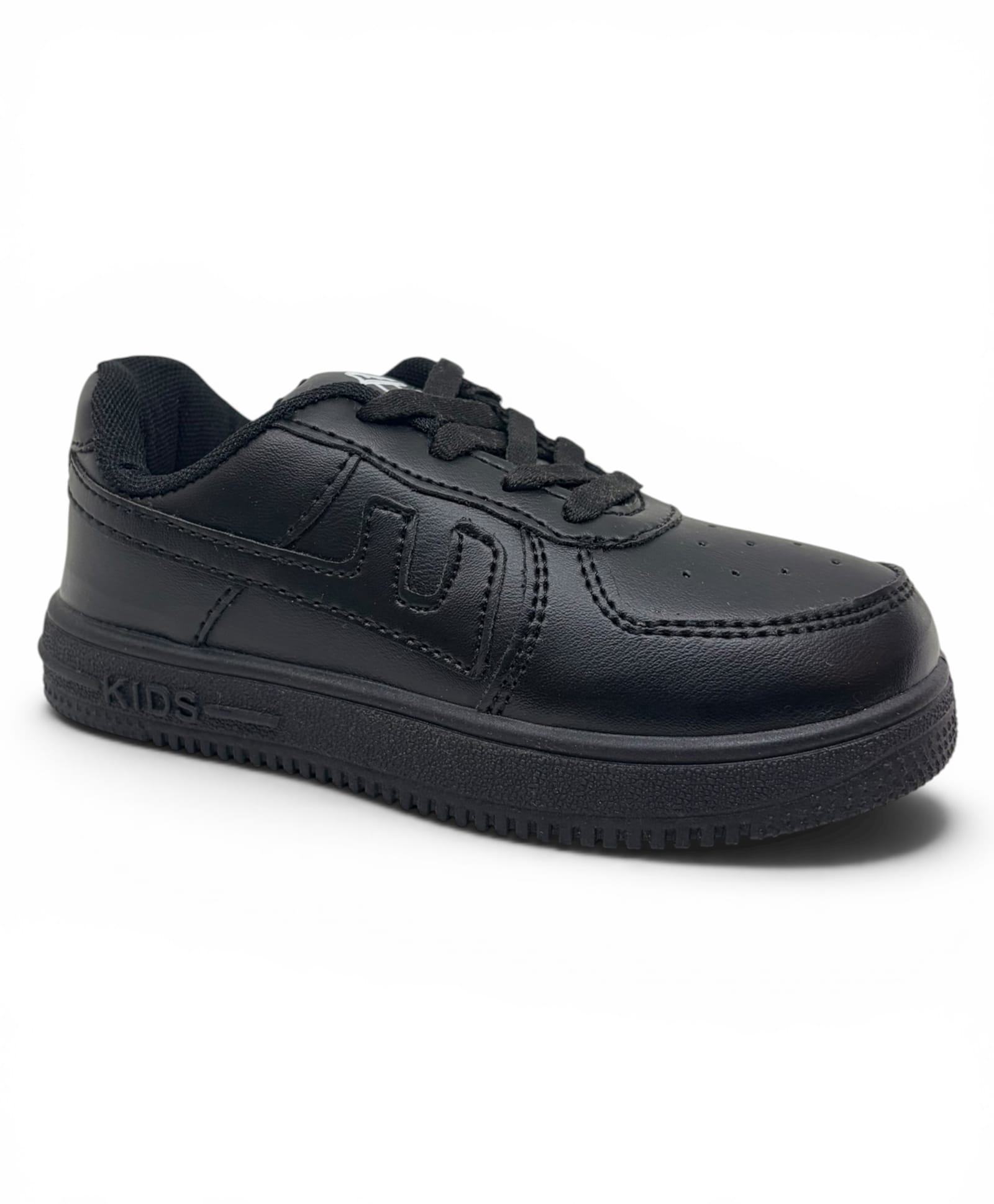 Lil Lollipop Lace Ups Solid Casual Shoes - Black-image-33