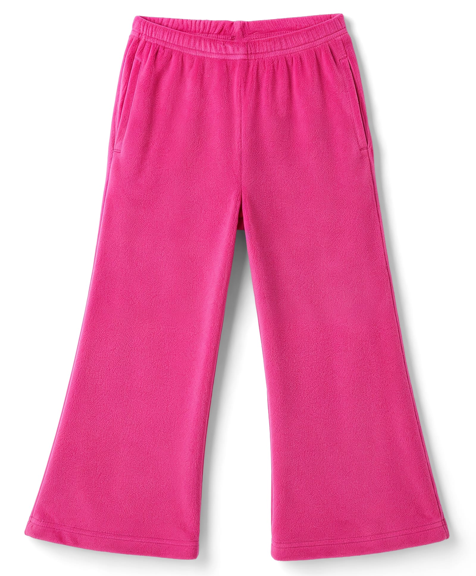 Babyhug Velour Knit Full Length Solid Lounge Pant - Fuchsia-picture-28