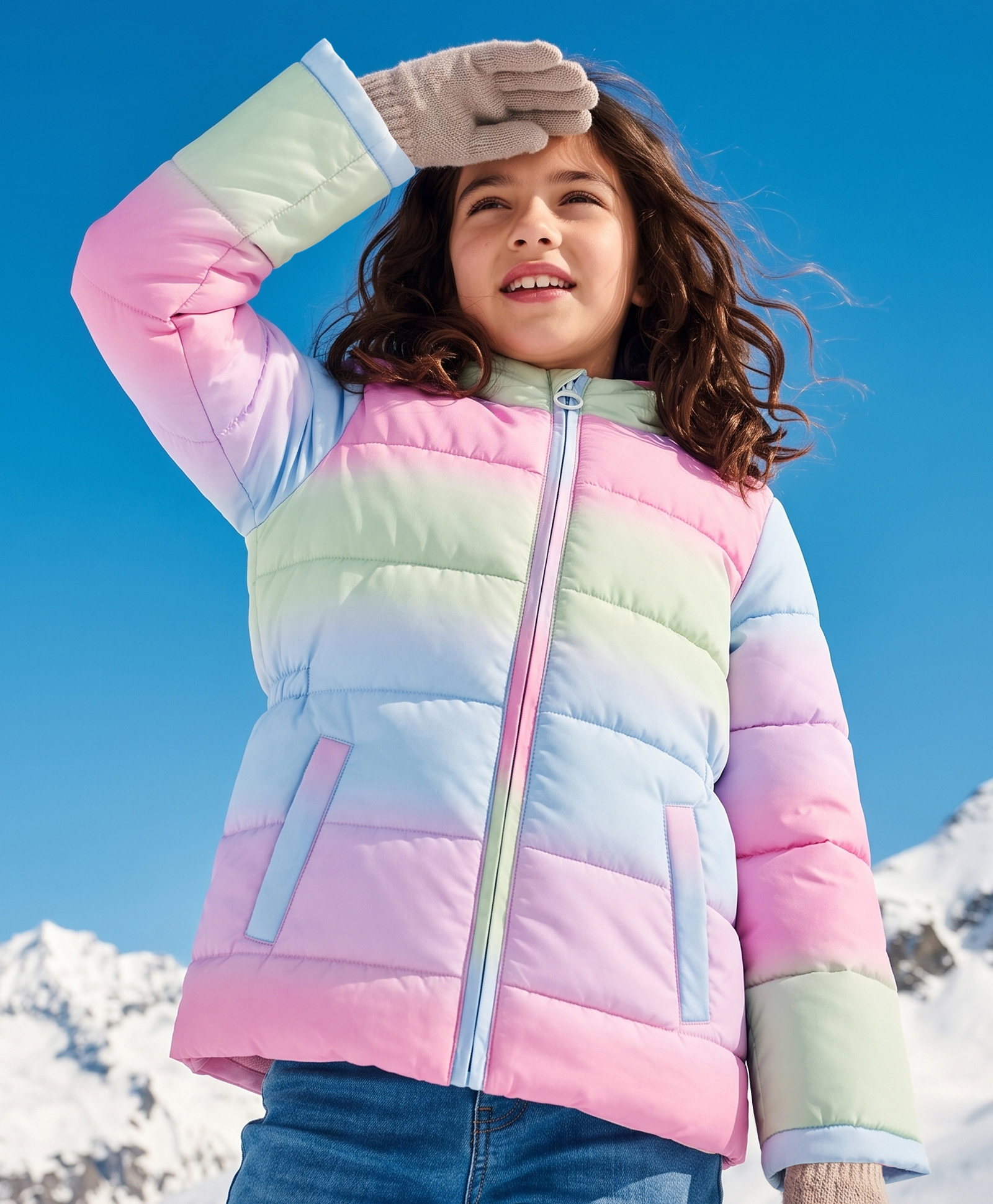 Pine Kids Woven Hooded Jacket with Full Sleeves - Pink-image-14