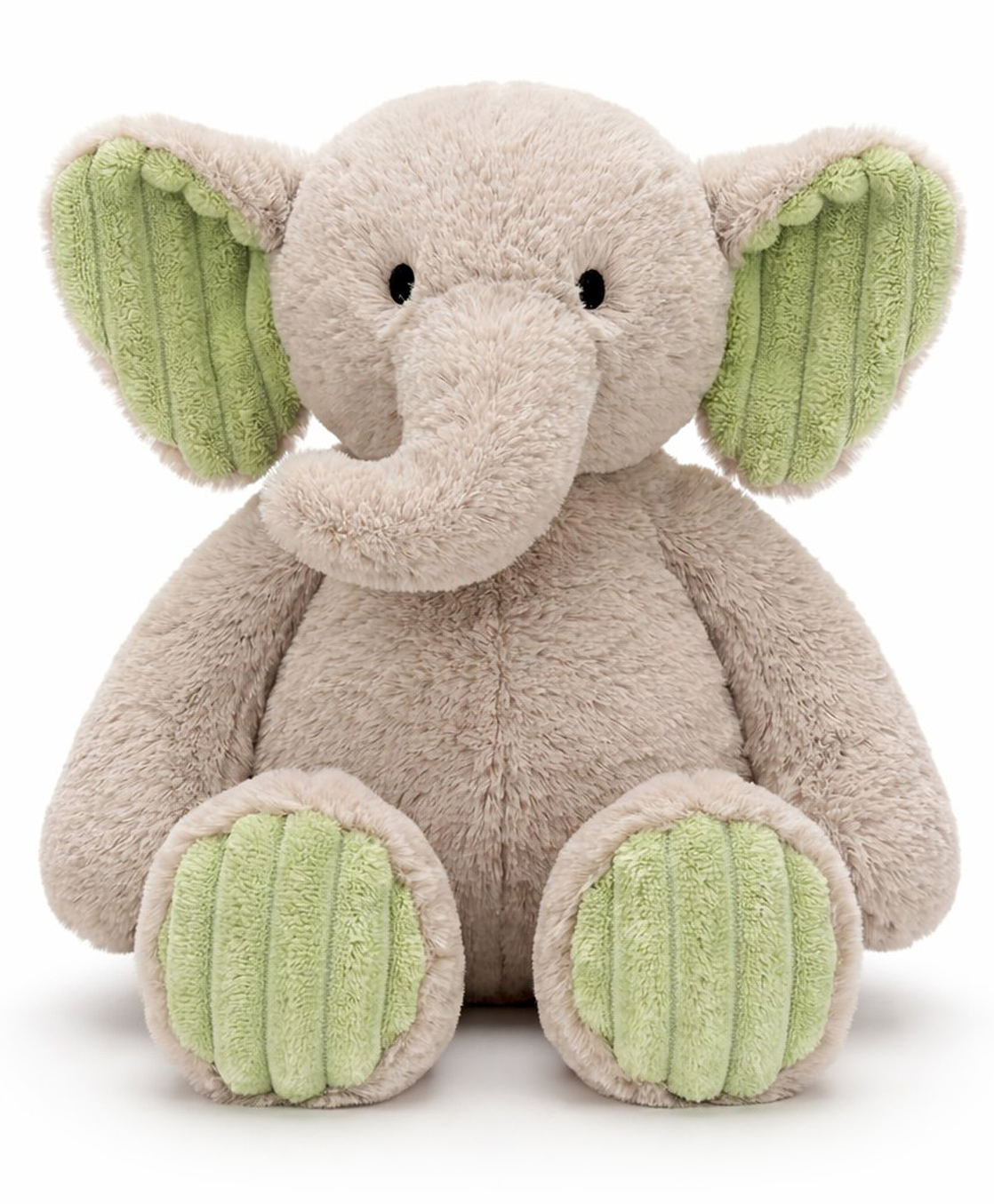 ELITE CREATIONS 35 CM Elephant Plush Toy for Kids Large Stuffed Animal Ultra Soft Huggable Cute Grey Elephant Soft Toy for Boys and Girls-image-18