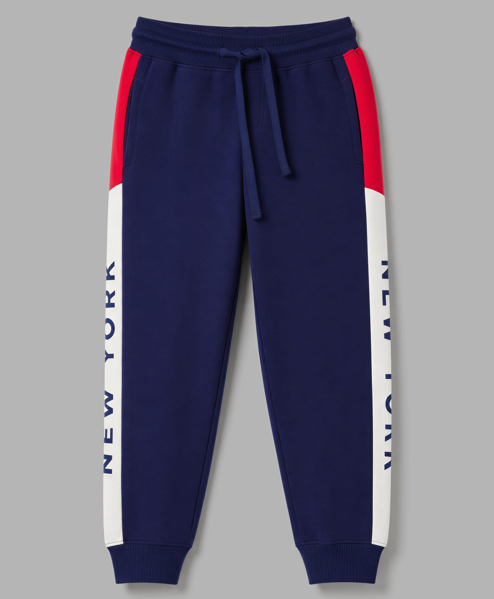 Pine Kids Cotton Knit Full Length Lounge & Track Pant With Text Print - Navy Blue-picture-16