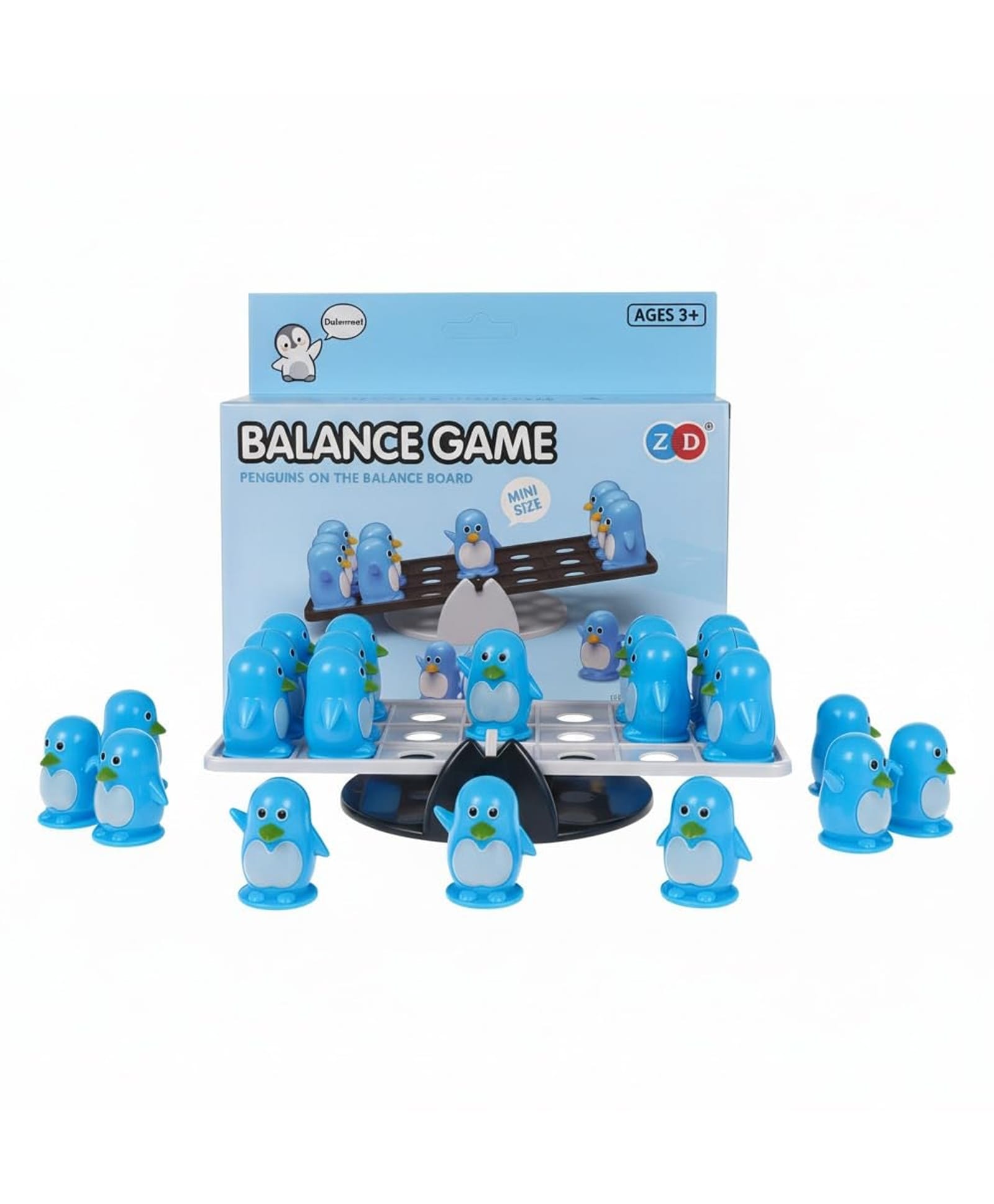 FunBlast Balance Game Toy with 18 Mini Penguins Board Game for Kids Multicolor-image-36