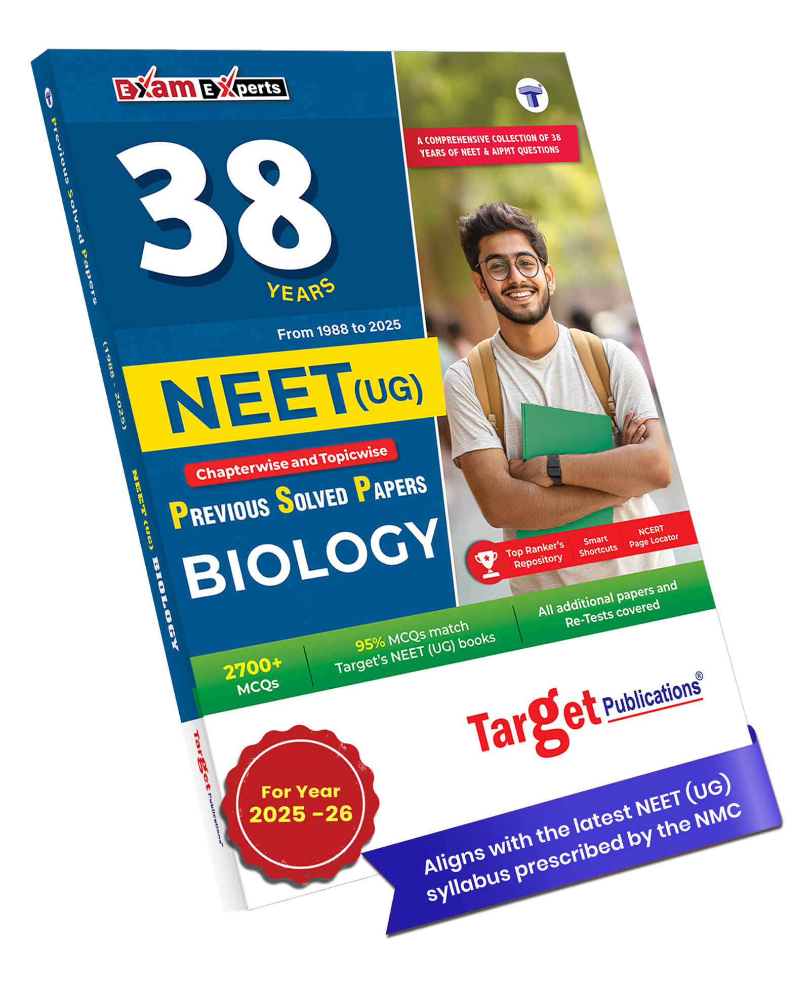 38 Years NEET Previous Year Solved Question Papers Biology PYQs | NEET UG Chapterwise Topicwise Solutions for 2026 Exam | 2700+ MCQs with Answer Key & Graphical Analysis | NMC Latest Syllabus- English-image-33