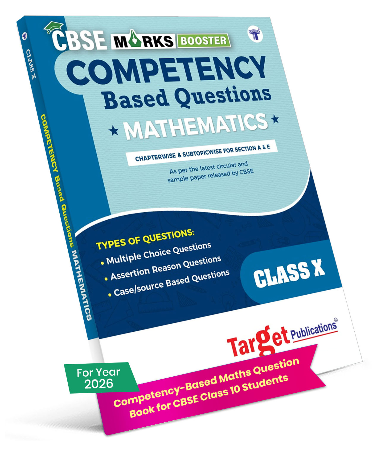 CBSE Class 10 Maths Competency Based Questions Chapterwise & Subtopicwise for 2026 | MCQ's, A&R, Case Based Questions | Practice Questions for Board Exam-image-16