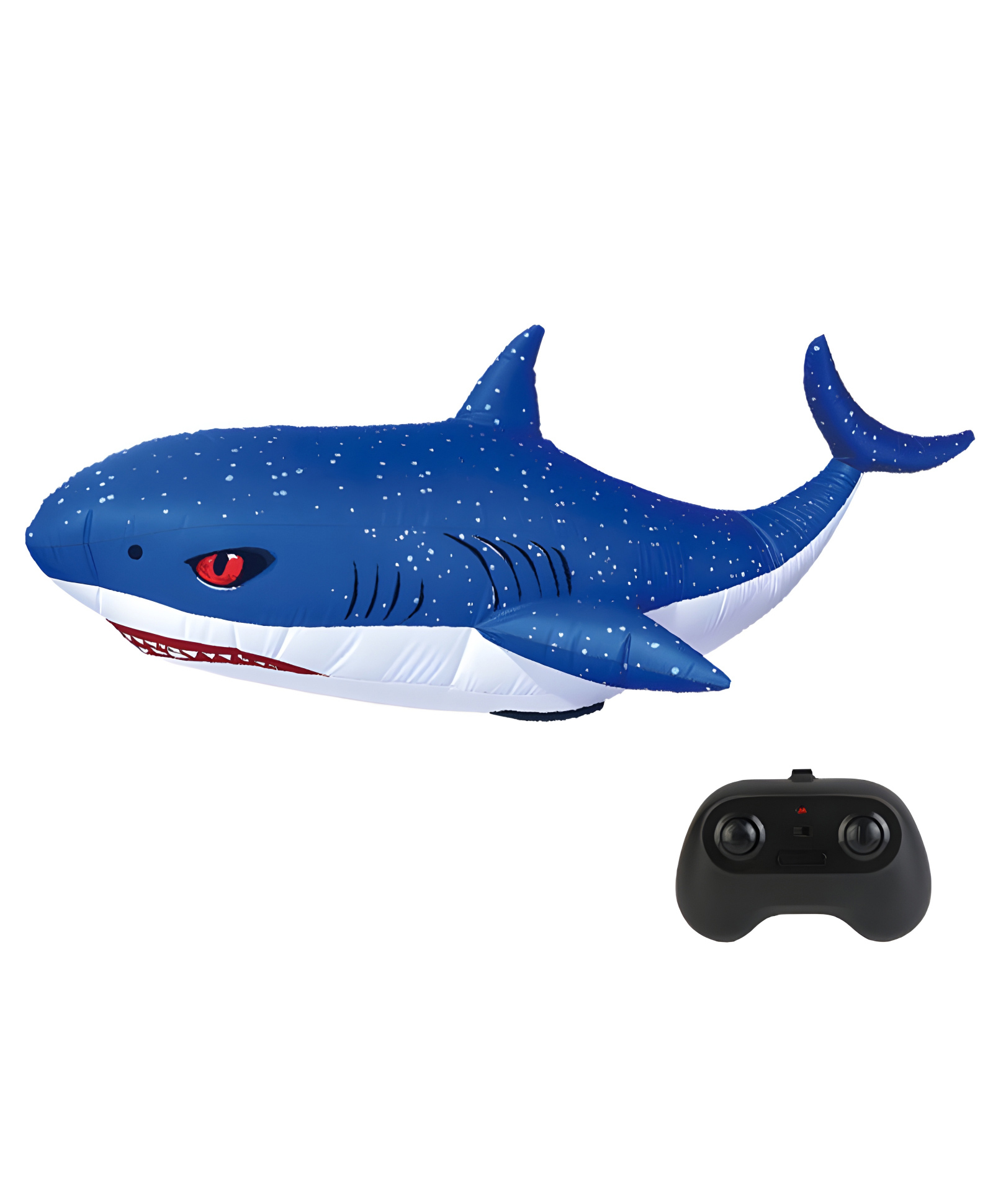 NEGOCIO 2.4G Giant Remote Control Inflatable Shark 180cm Large Size RC Animal Toy One Button Inflate & Deflate Fun Gift for Kids Adults - PACK OF 1 - COLOR MAY VARY-image-2