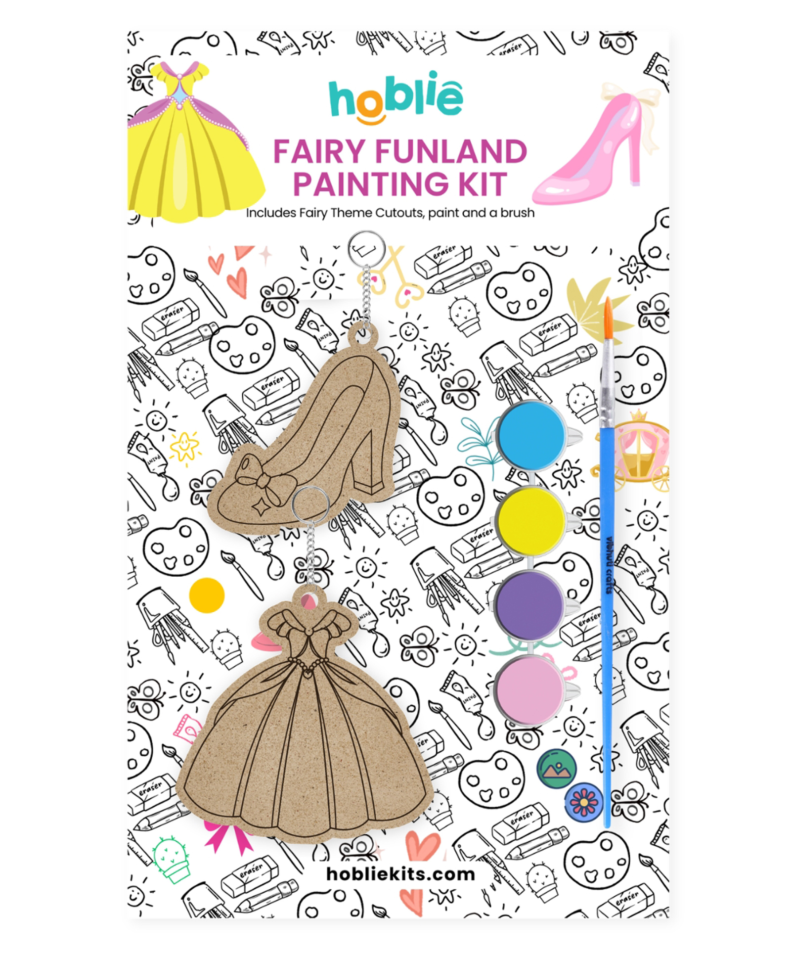 Hoblie Fairy Funland Keychain Painting Kit-picture-11