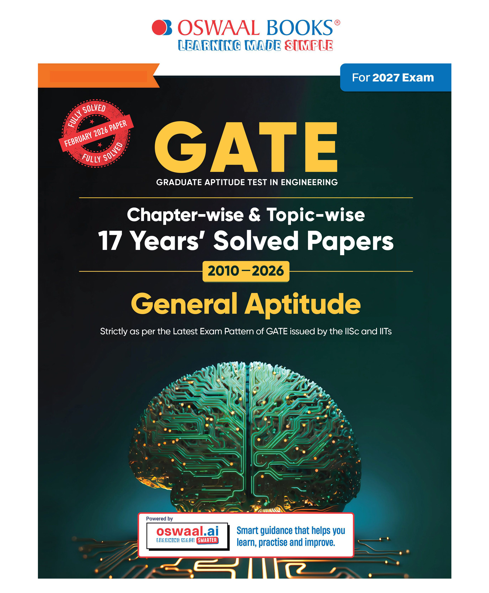 OSWAAL BOOKS GATE General Aptitude 17 Years' Solved Papers (2010 to 2026) for 2027 Exam | Chapter-wise & Topic-wise | For All Streams: Electronics, Electrical, Mechanical, Computer Science and Others-image-47