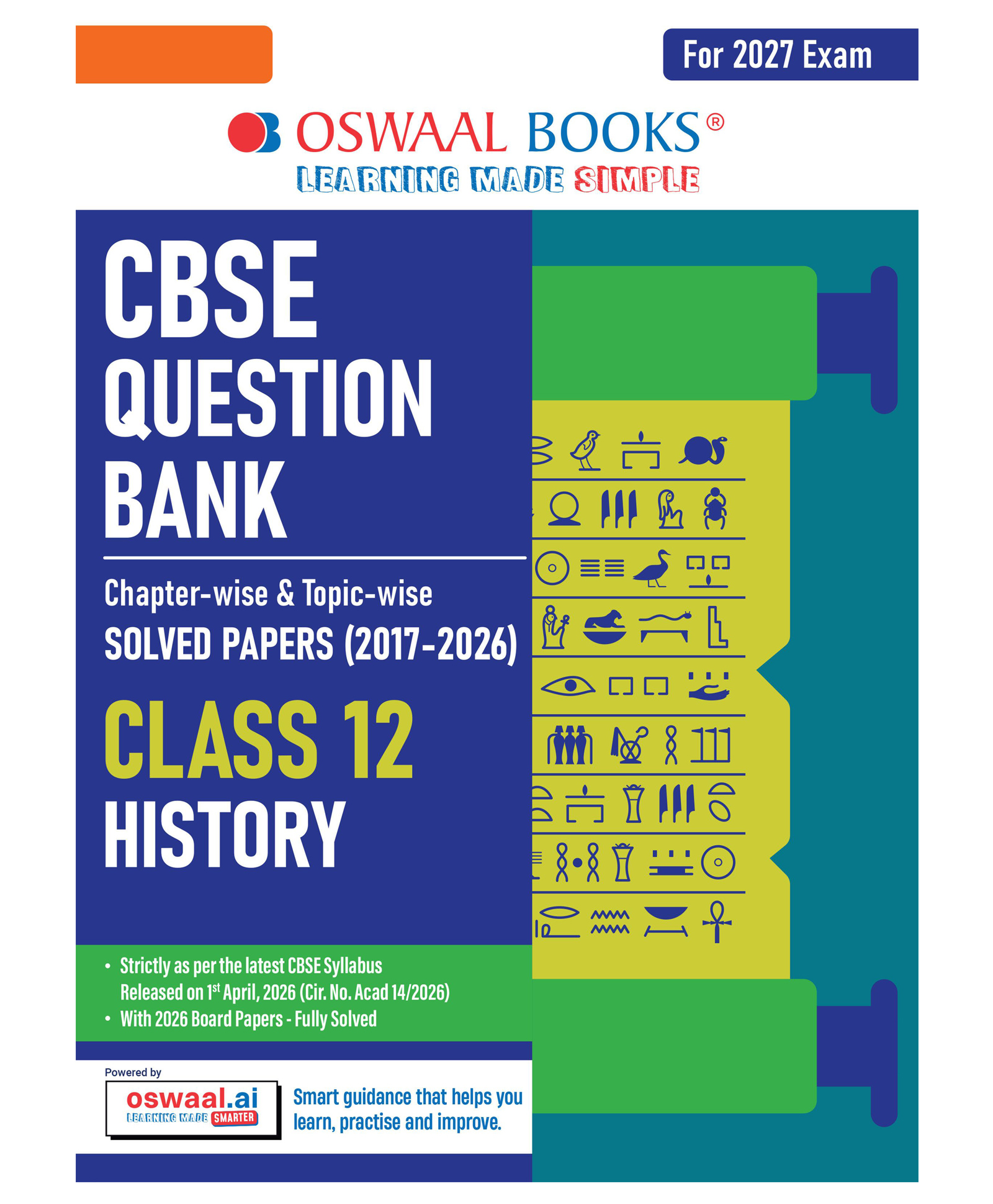 OSWAAL BOOKS CBSE Class 12 History Question Bank | Chapter & Topic-wise Solved Papers (20172026) | Based on Latest Syllabus (April 2026) | Includes 2026 Papers | | For 2027 Exam-image-25