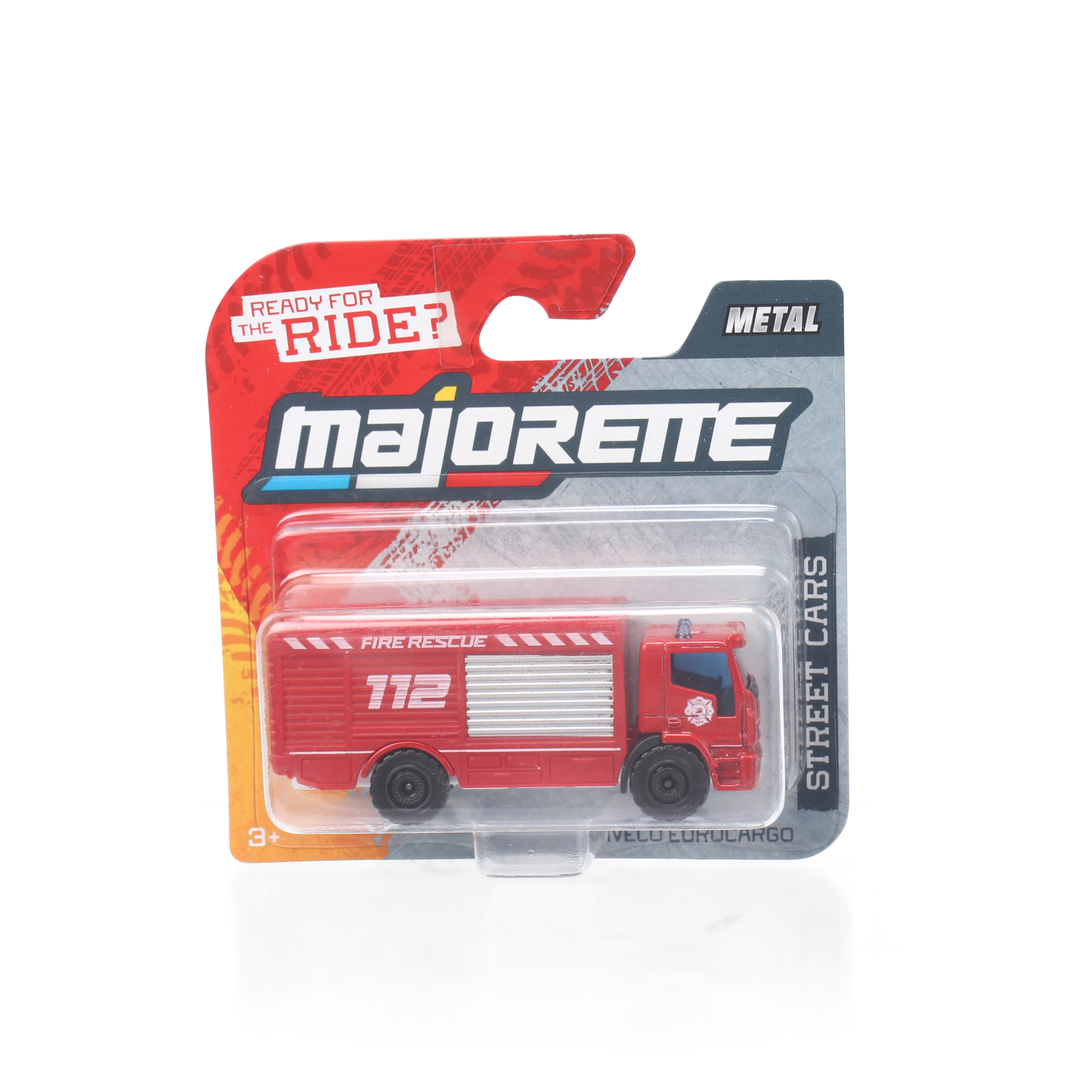 Majorette Iveco Eurocargo Metal street Truck - Red-picture-0