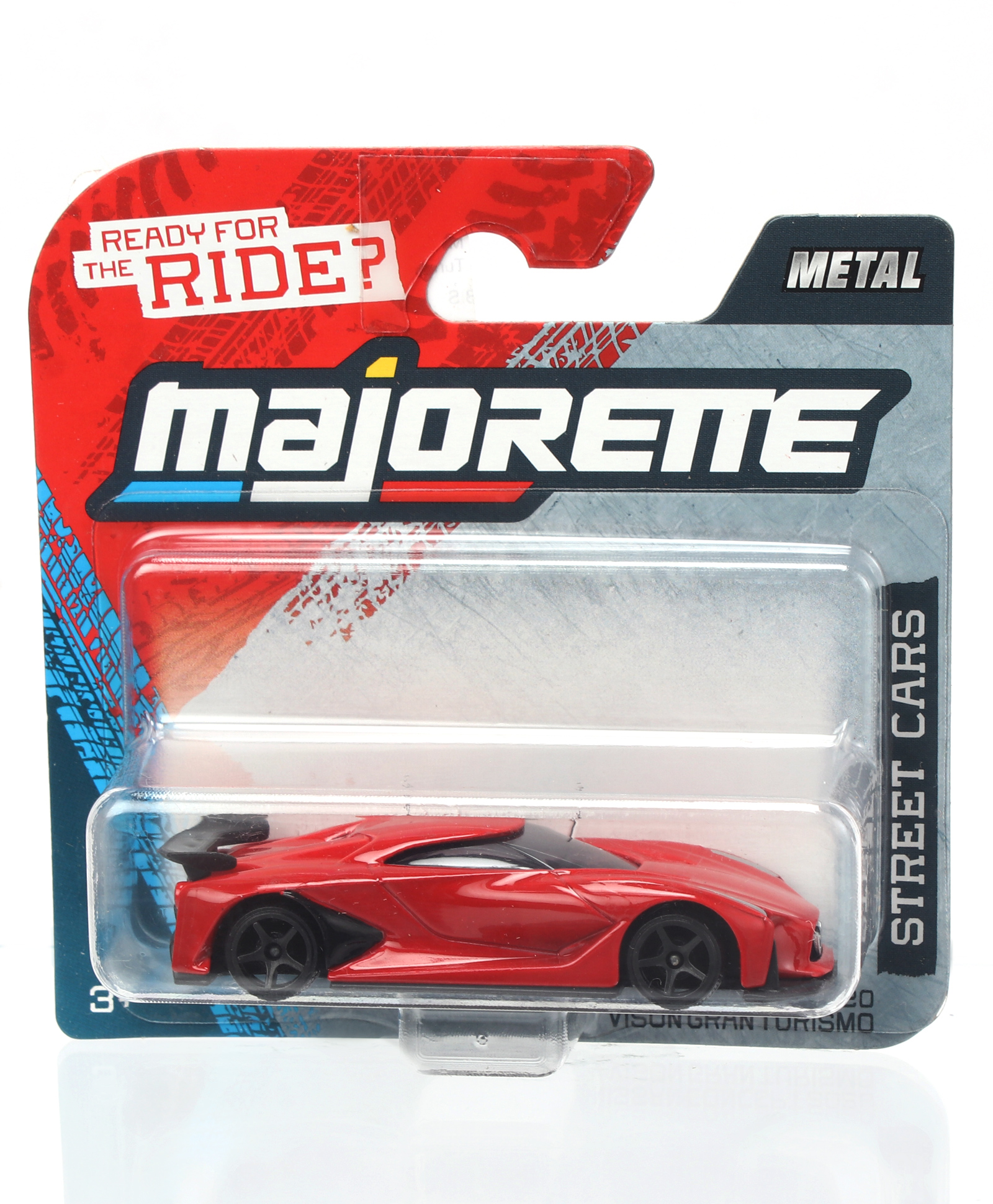 Majorette Nissan Vision Gran Turismo 2020 Metal Street Car Toy - Red-picture-19