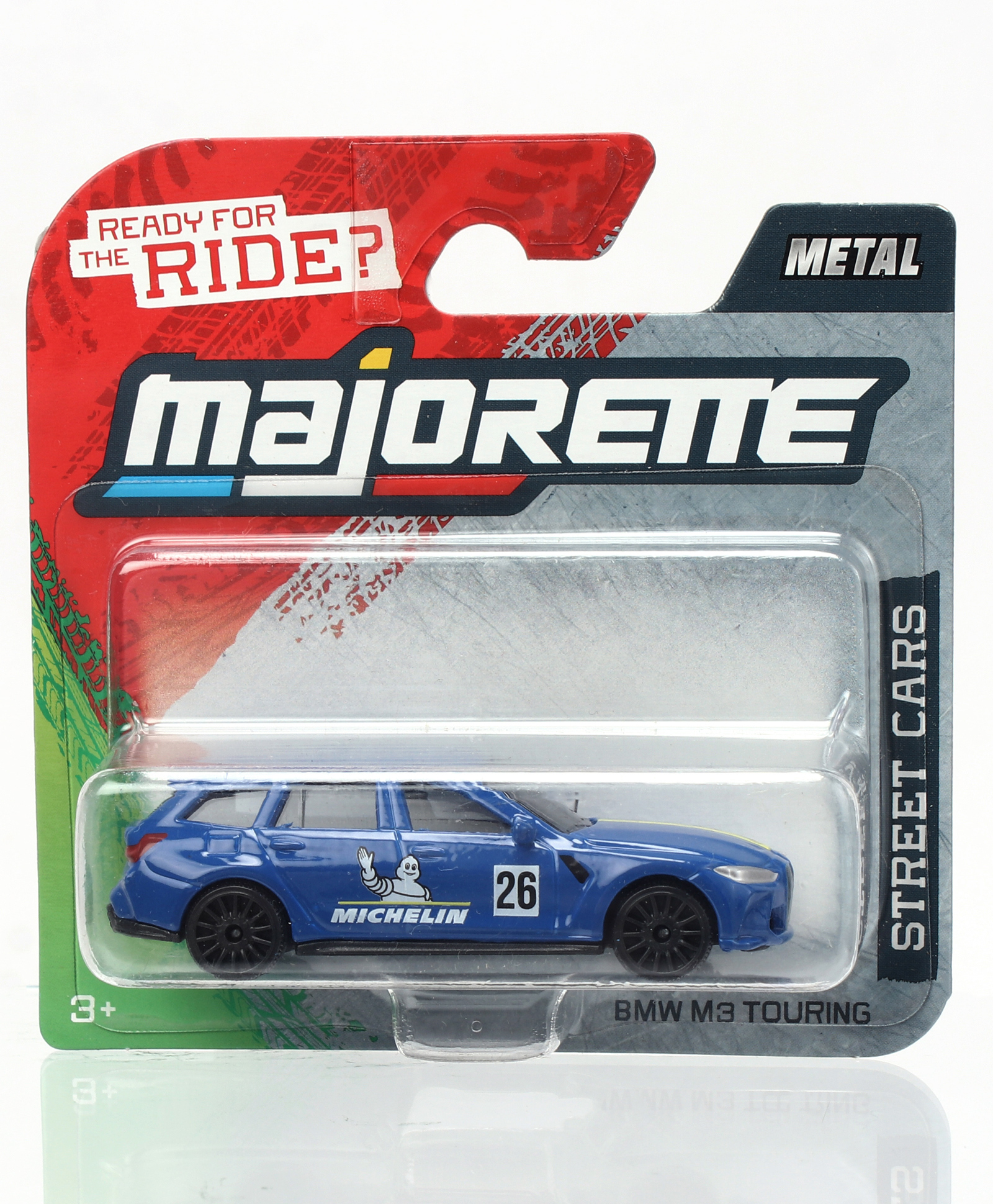 Majorette BMW M3 Touring Metal Street Die Cast Toy Car - Royal Blue-image-4