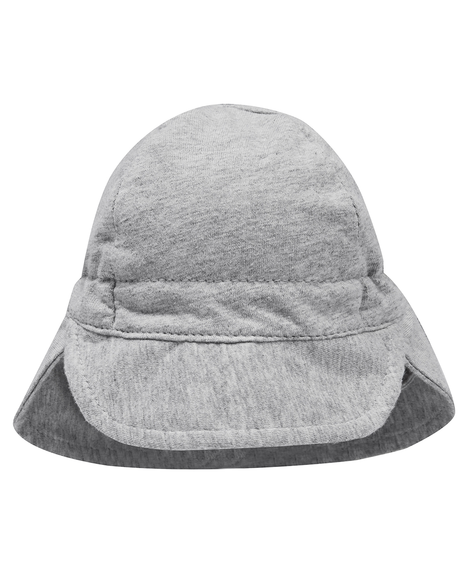 SNUGTIME Cotton Elastane Knit Solid Cap With Sun Protection - Grey - Circumference - 38 Cm-picture-23