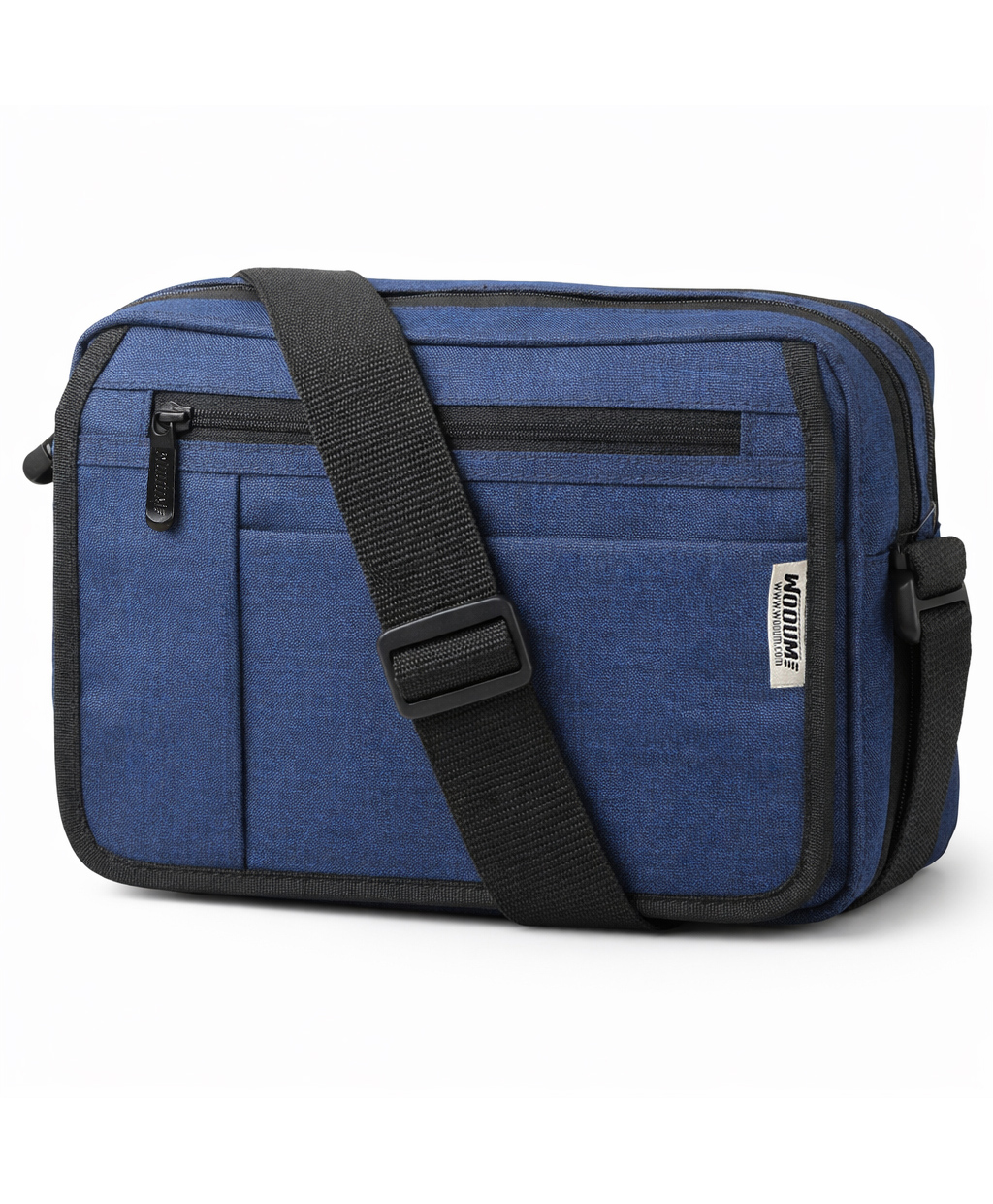Wooum Sling Bag for Men & Women | Water-Resistant Crossbody Side Bag with Multiple Compartments | Messenger Bag for Office & Travel | 1 Year Warranty | Stylish Money Bag for Daily Use-picture-16