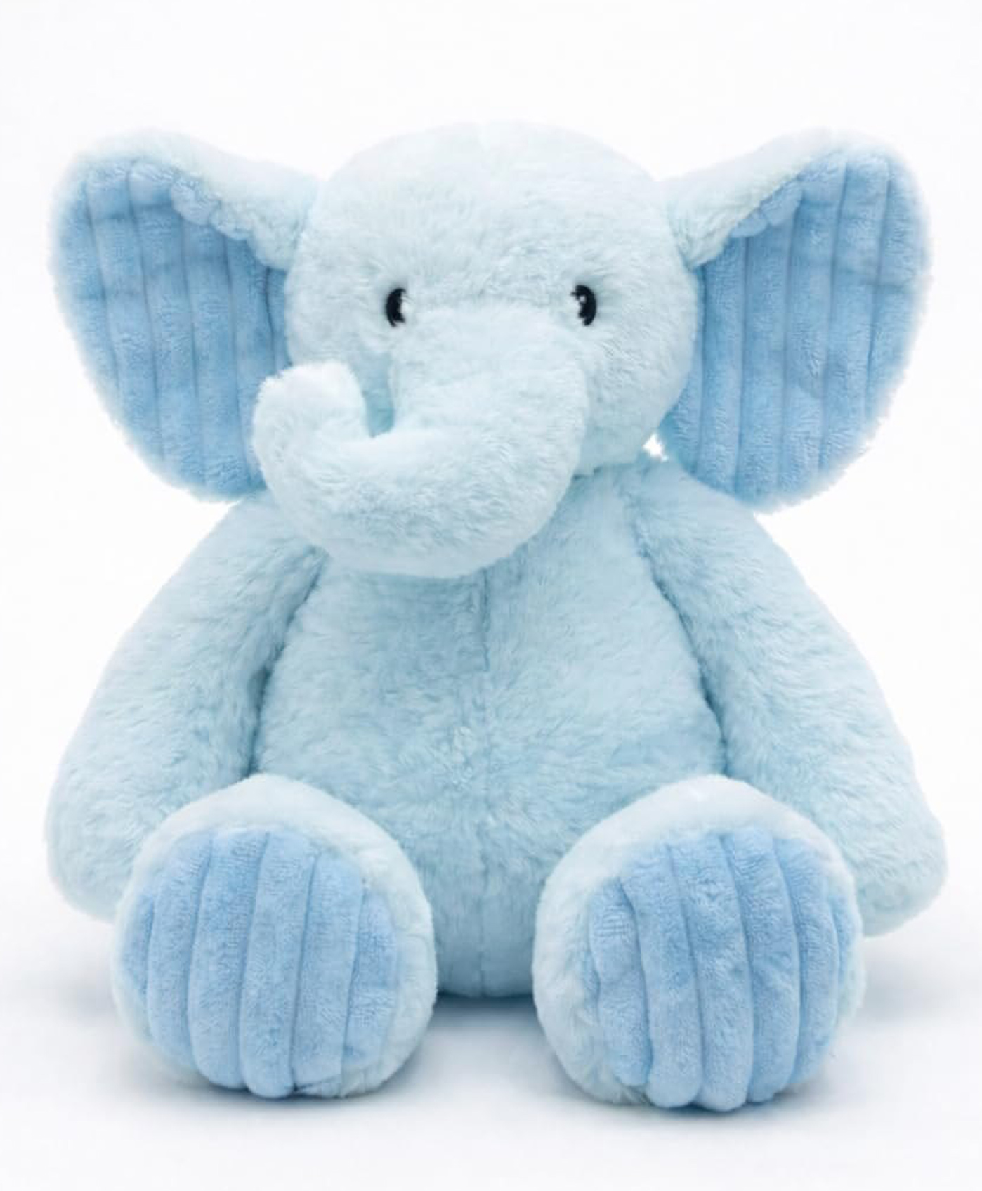 ELITE CREATIONS 35 CM Elephant Plush Toy for Kids Large Stuffed Animal Ultra Soft Huggable Cute Blue Elephant Soft Toy for Boys and Girls-image-49