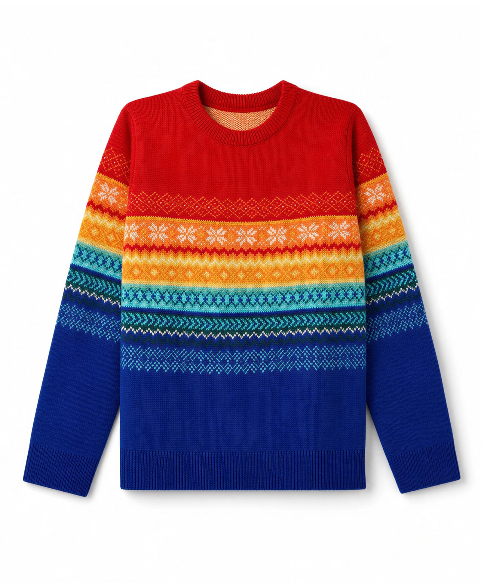 Pine Kids Knit Full Sleeves Pullovers With Floral Design - Red-picture-22
