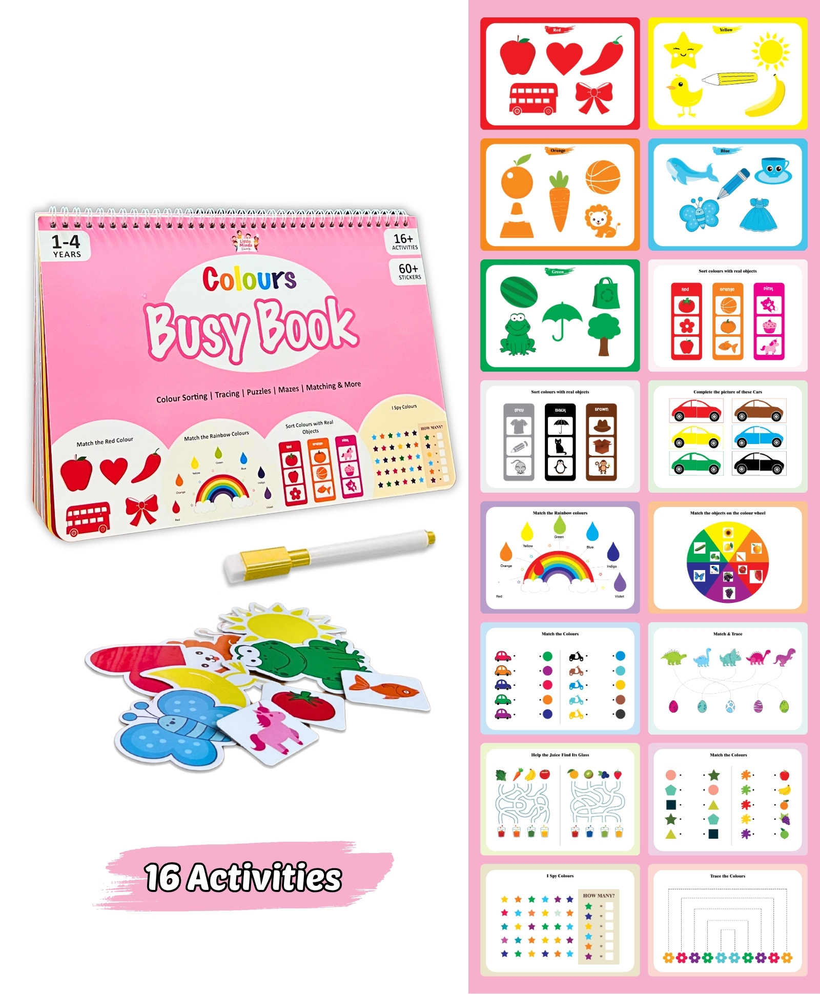 little minds at work Colors Busy Binder - English-picture-14
