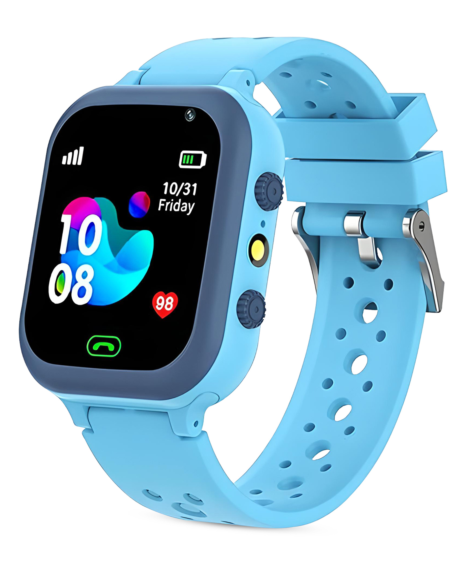 PunnkFunnk Q15 Kids Smart Watch 1.44 TFT Display | 2G/3G SIM Support | Water Rasistence| GPS Tracking & Two-Way Calling | Learning & Gaming Apps Smartwatch for Boys & Girls-(Black)-image-33