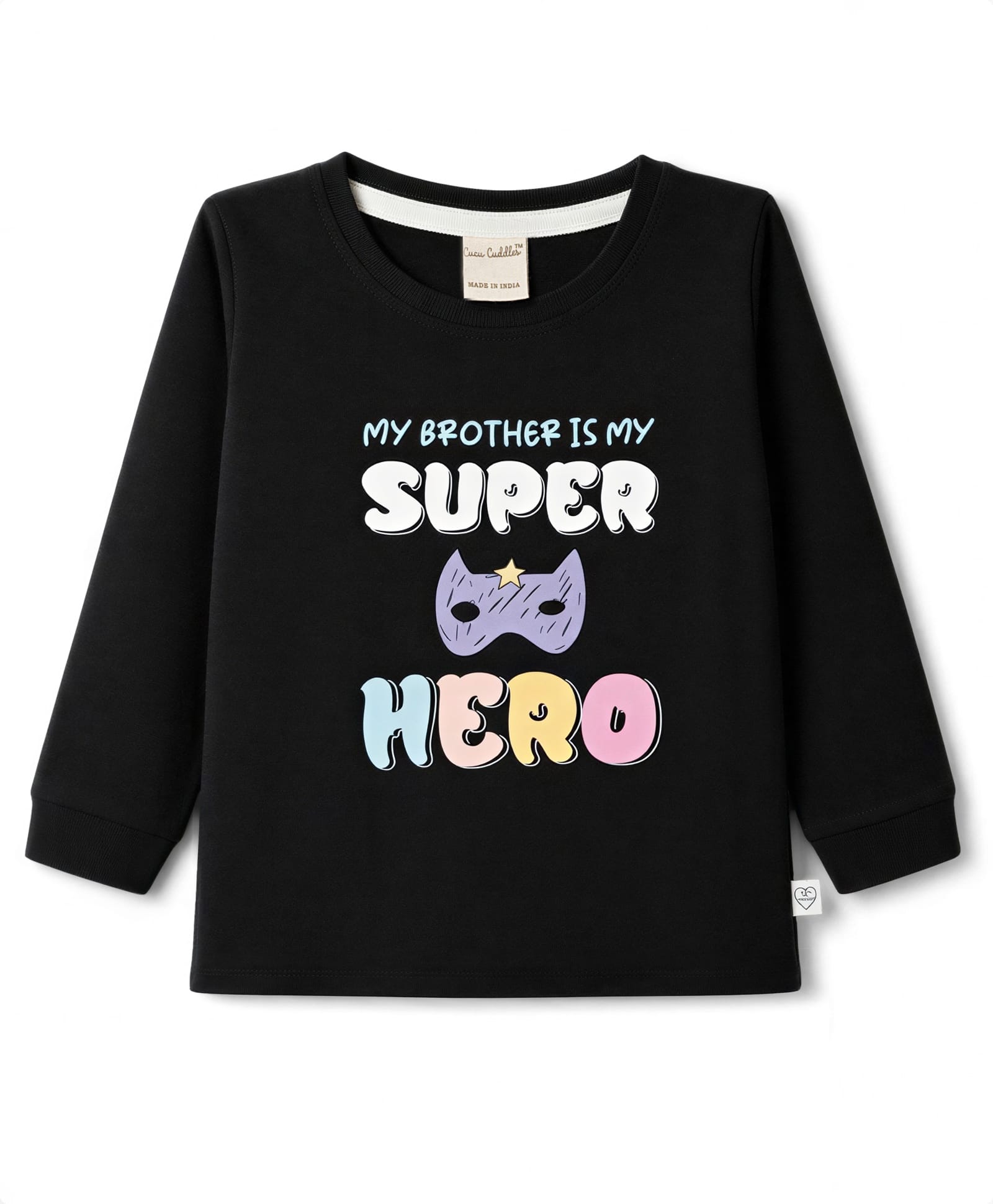 CUCUMBER Sinker Knit Full Sleeves Text Printed T-Shirt - Black-image-23