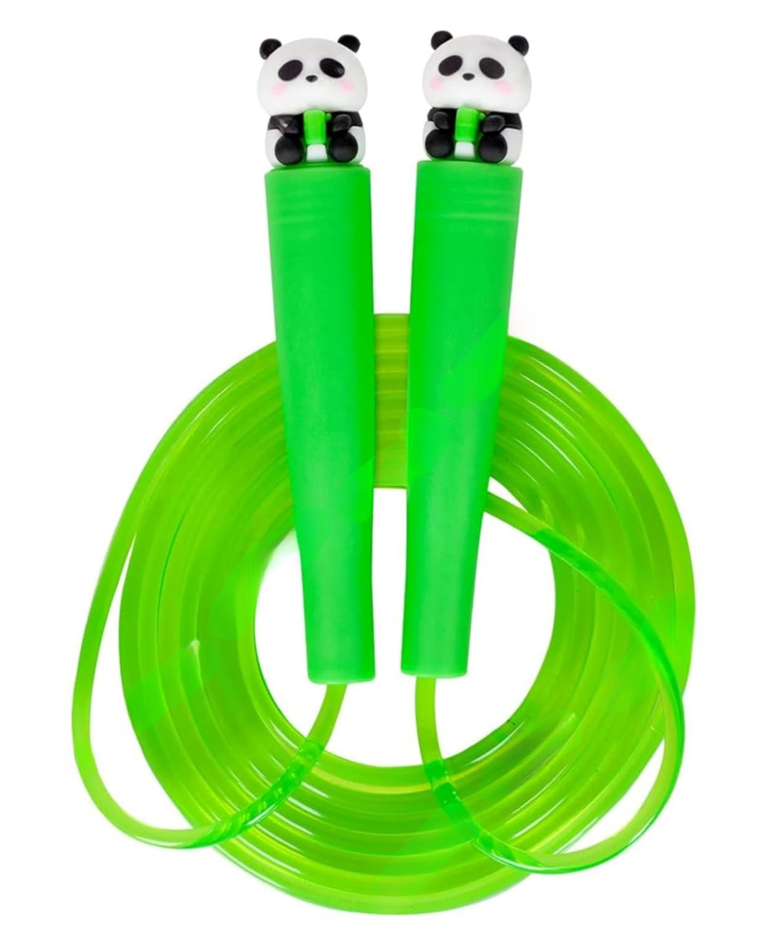 YAMAMA Cute Panda Jump Rope for Fitness Exercise Equipment, Tangle-Free Soft Silicone Skipping Rope, Premium Adjustable Jumping Rope for for Men, Women And Kids - Multicolor-picture-11