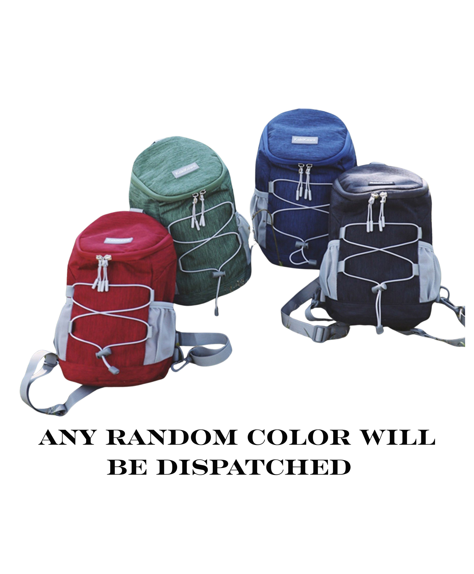YAMAMA 11.8 Inches Mini Travel Trekking Bag, Unisex Lightweight Backpack for Men and Women, Durable Travel Bag - Color May Vary-image-3
