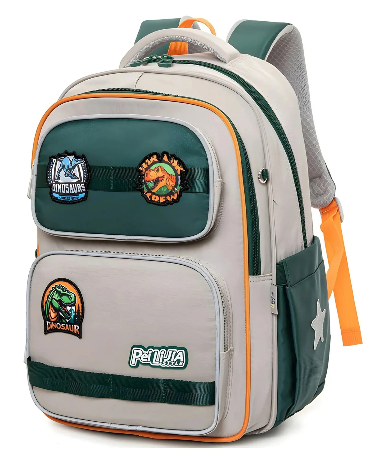 YAMAMA 16.5 Inches Dinosaur Theme Backpack For Kids With Adjustable Straps Premium Design Bag For Kids Best For School Picnic Holidays, Kids School Bag-image-29