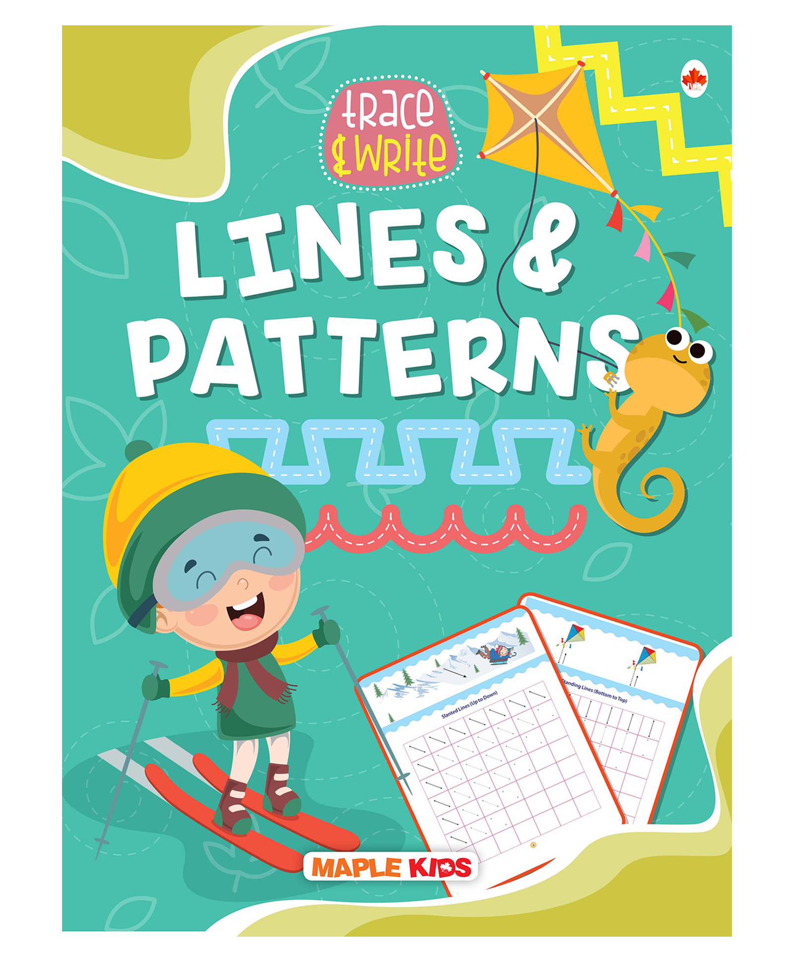 Lines & Curves Writing Practice Book for Kids - English-image-3