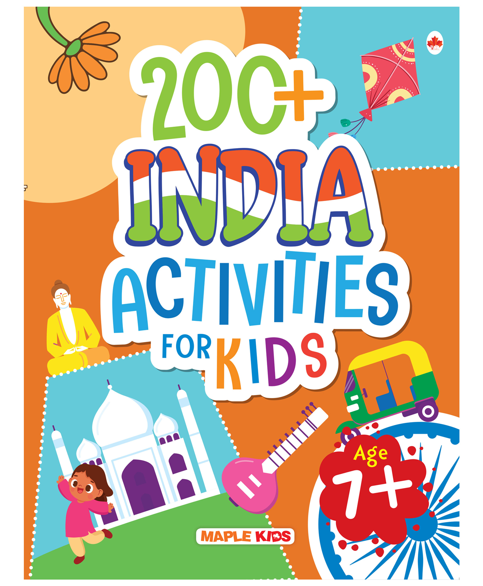 Activity Book for Kids Discover India 200+ Activities A Reading & Learning Book - English-image-8