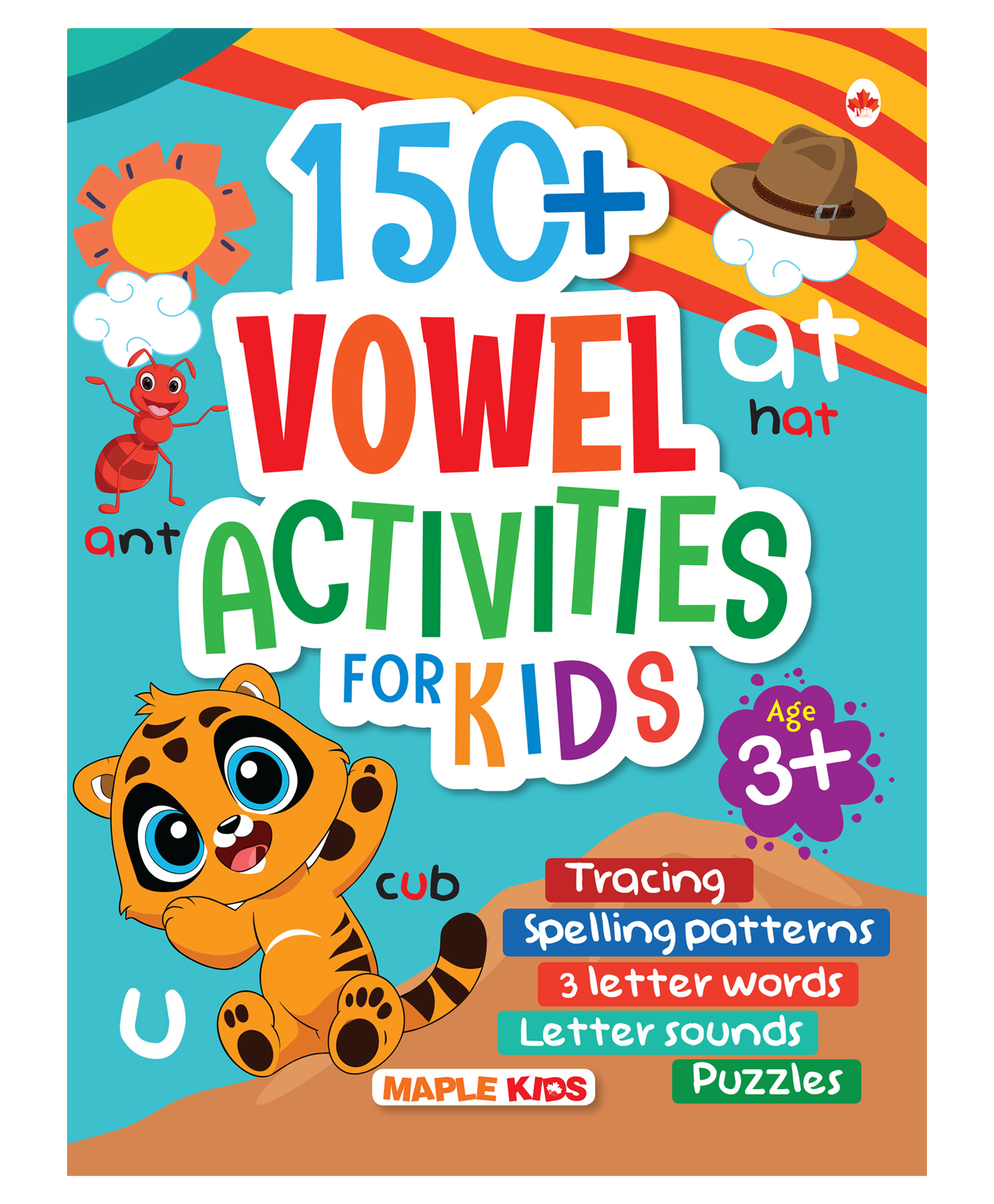 Activity Book for Kids 150 Vowel Activities - English-image-47