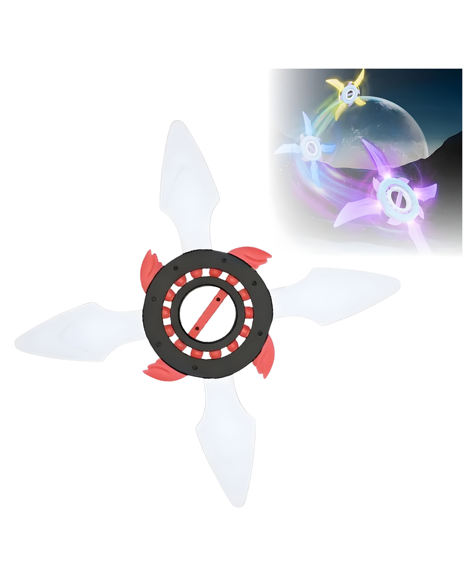NEGOCIO New Light Up Spinning Sword, for Cosplay Christmas Dress Up Parties Birthday Halloween for kids- PACK OF 1- COLOR MAY VARY-image-4