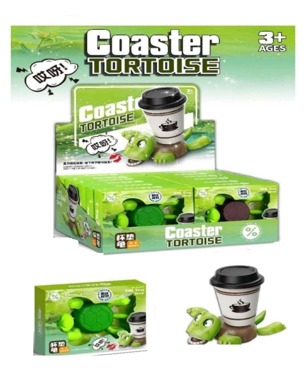 Azhari Coaster Tortise Cup Holder Funny Expression Turtle Drink Coaster Holder for Cups,Mugs Coffee, Waterbottle for Desk Office Pack of 1 Multicolor-image-32