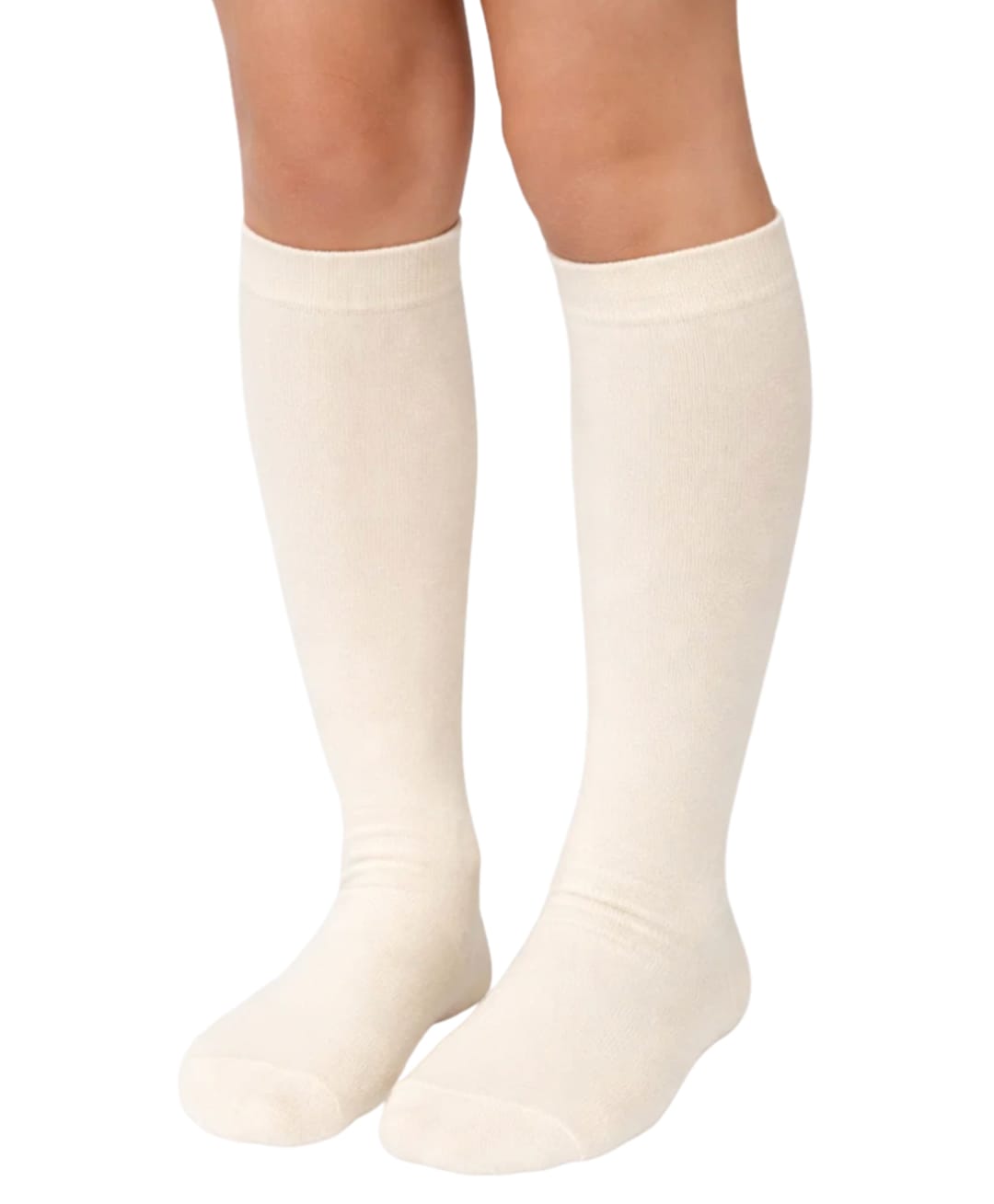 Neska Moda Cotton Elastane Solid Socks - Beige-picture-10