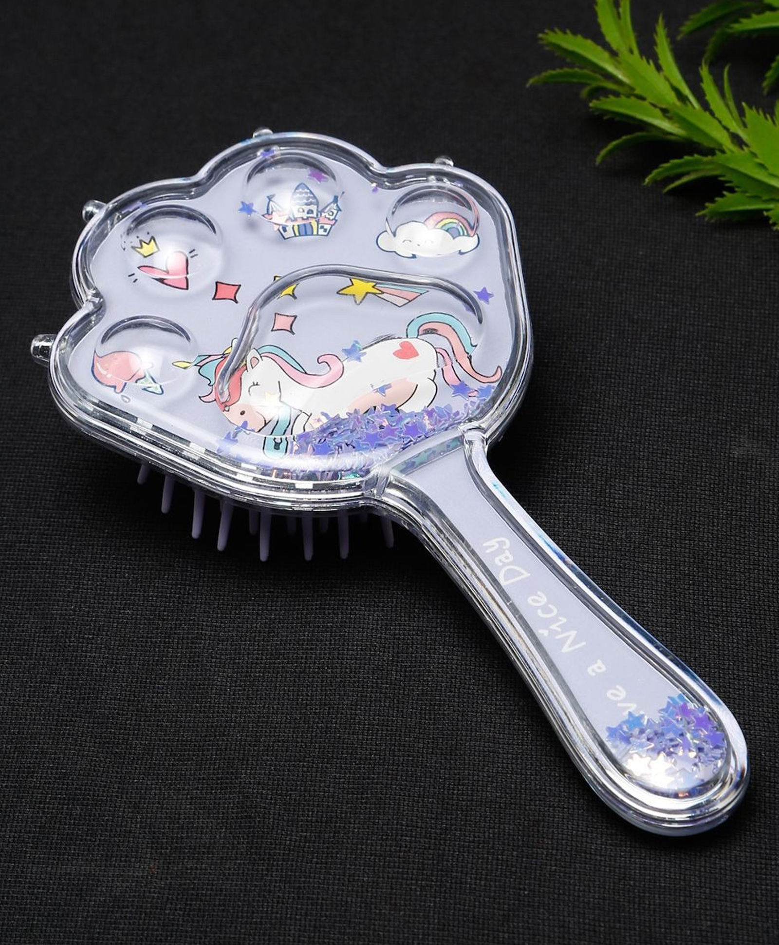 Ortis Glitter Hair Comb Blue-image-6