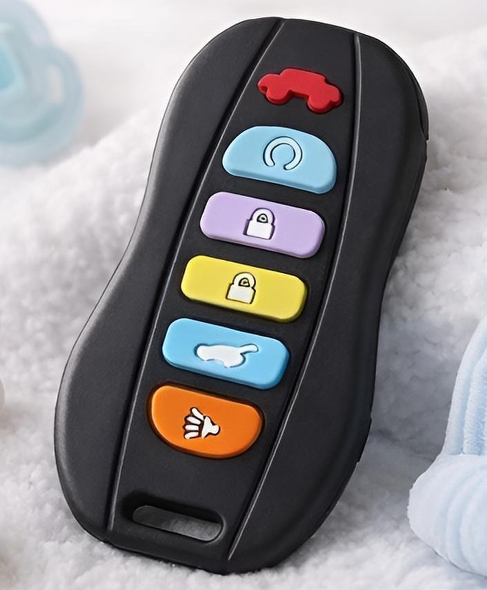 Ortis Car key Teether Toy for Babies - Black-picture-17