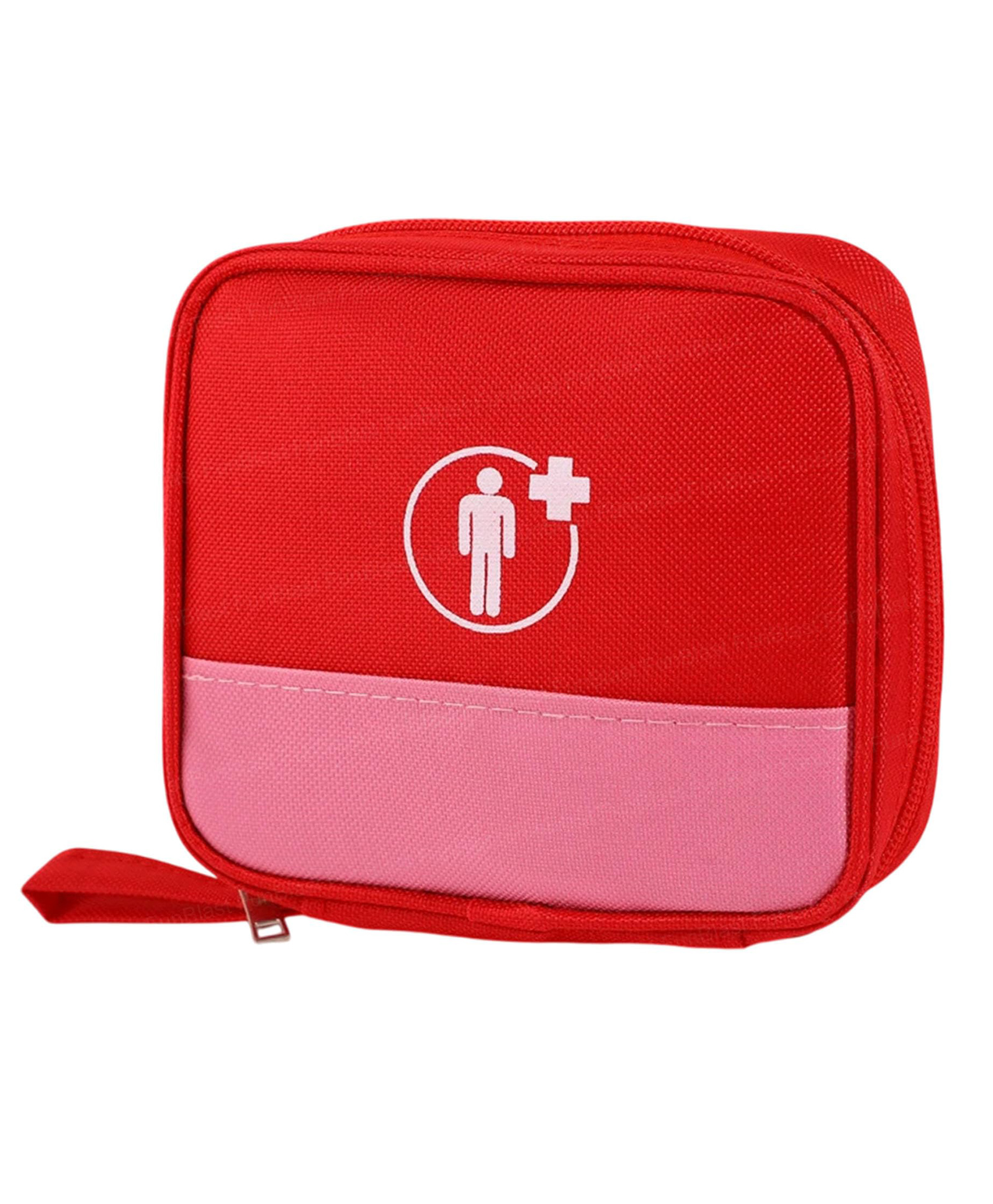 FunBlast First Aid Travel Bag Mini Portable Medicine Bag with Strap for School, Camping - Red-image-45