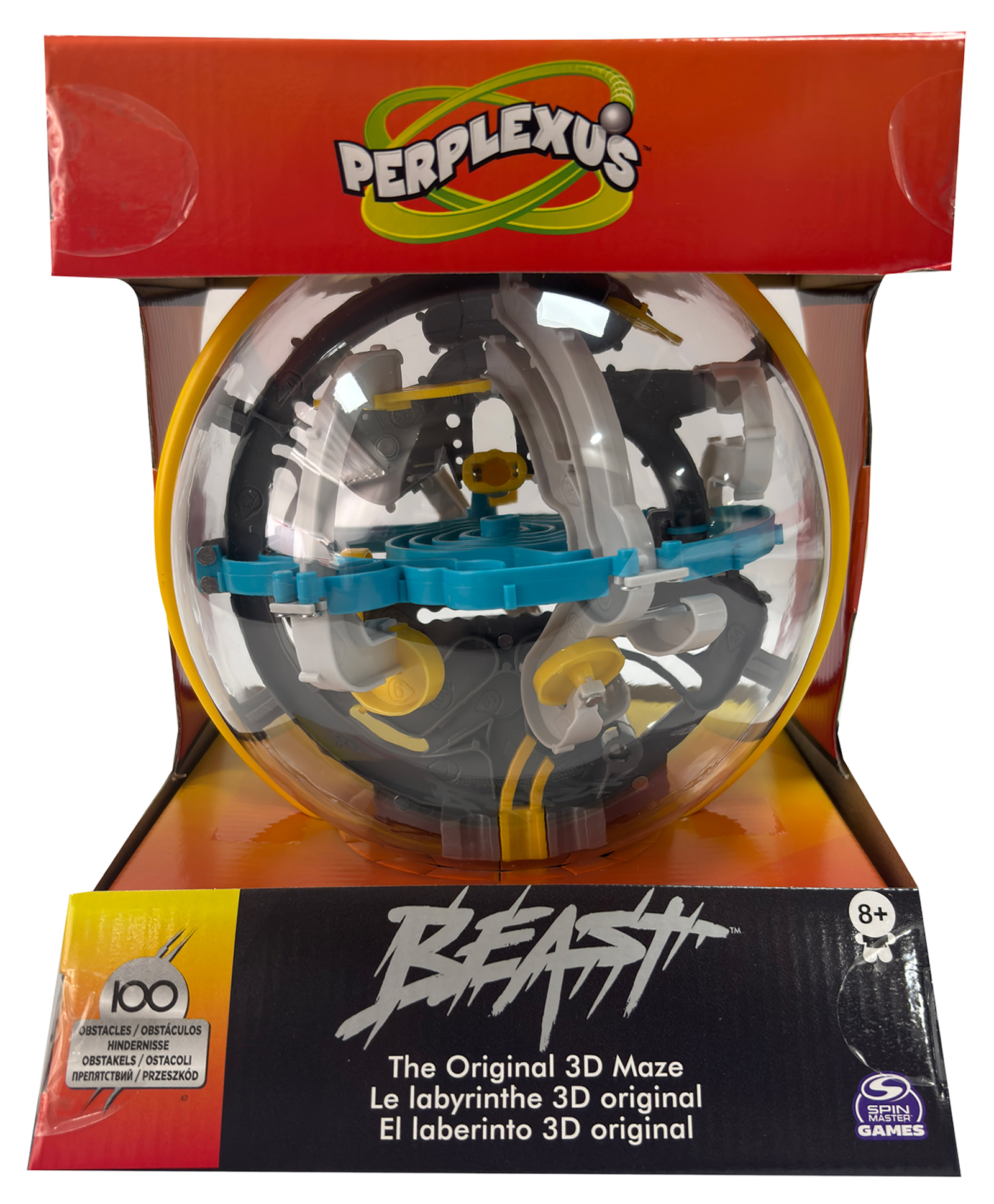 Spin Master Perplexus Beast 3D Puzzle Maze Game with 100 Obstacles - Multicolour-image-22