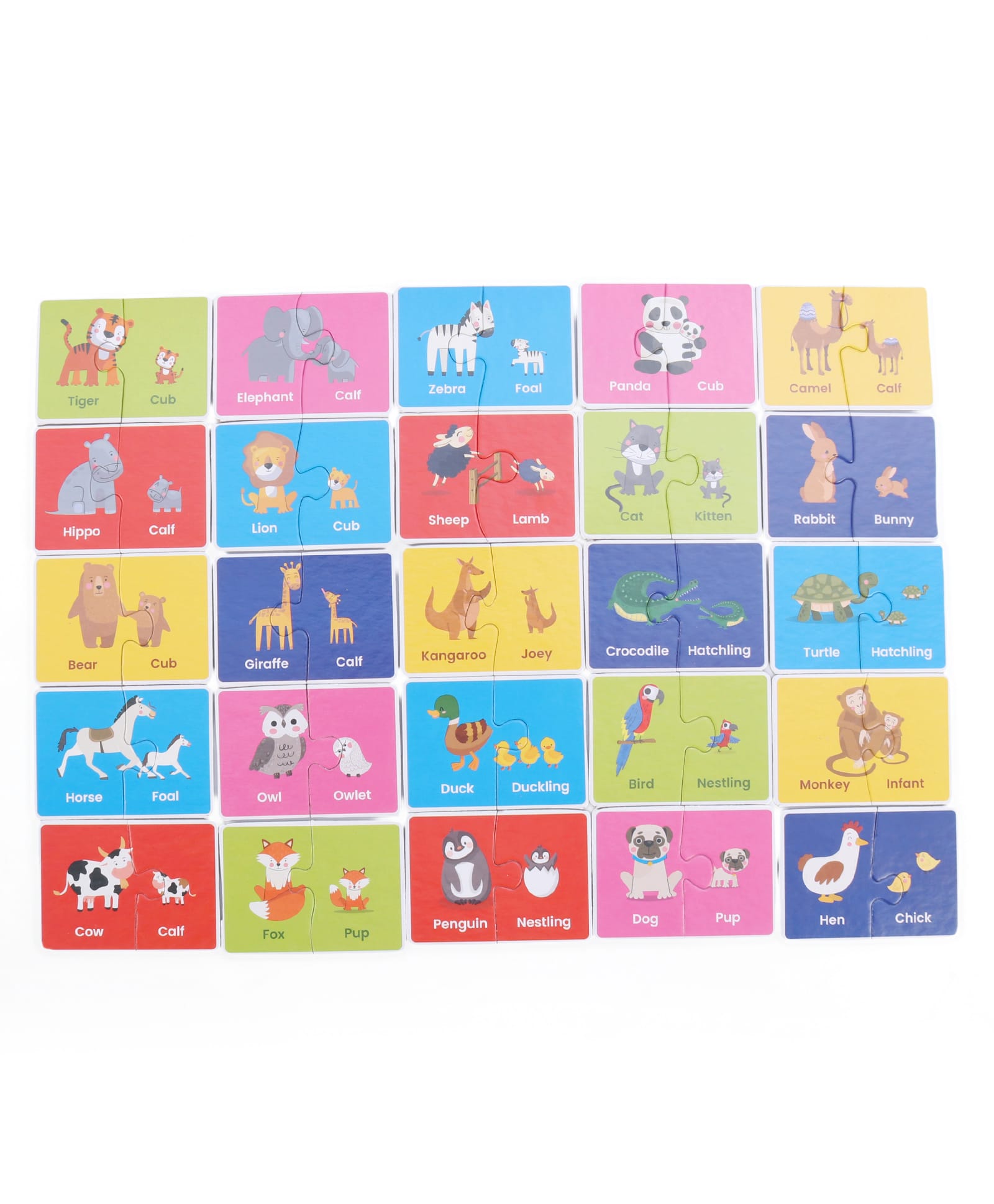 Funskool Play & Learn Animals and Their Babies Puzzle for Kids - 25 Pieces-picture-21