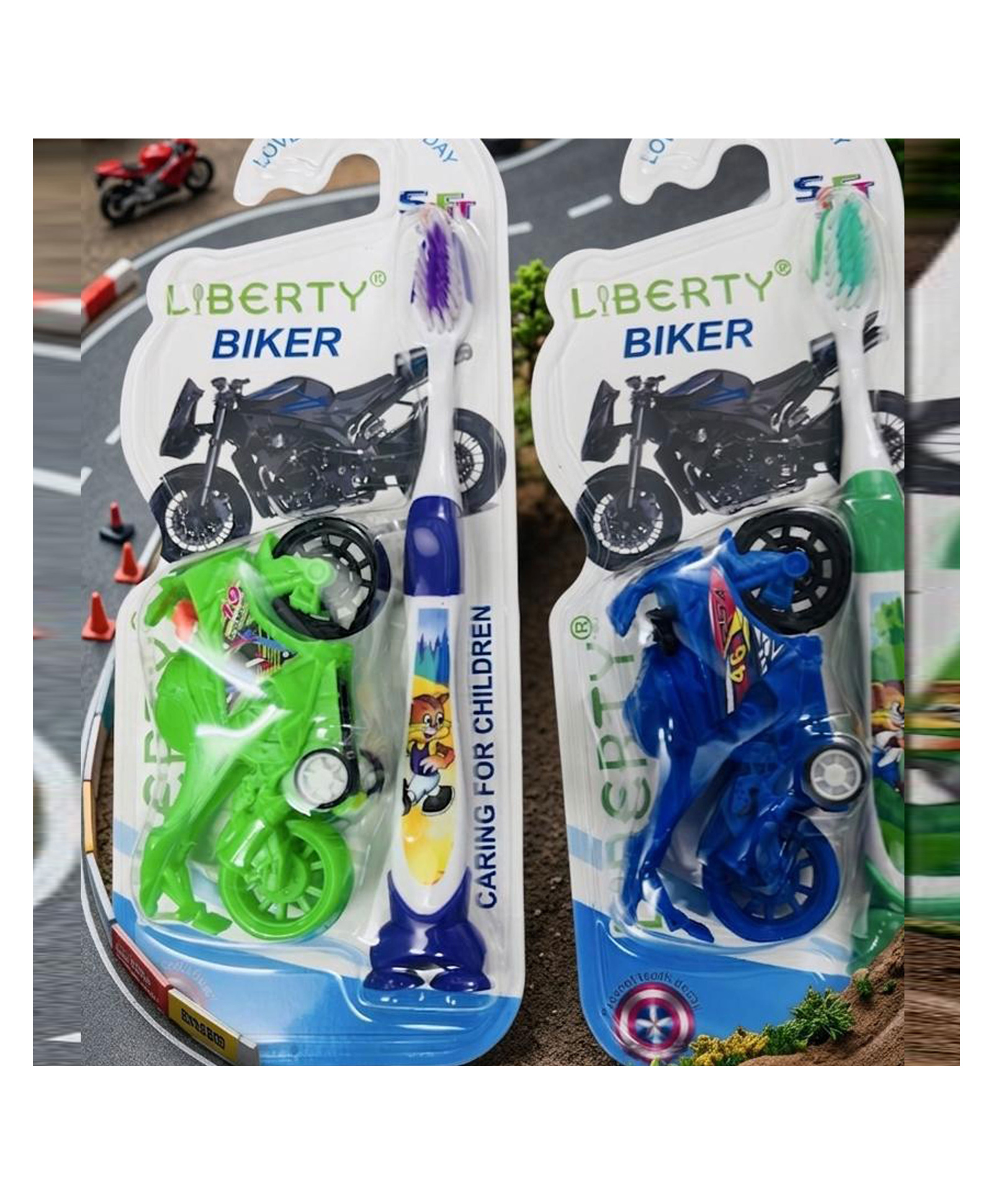 Yunicorn Max Kids Soft Bristles Toothbrush with Bike Toy - Pack 2 - Color may vary-image-16