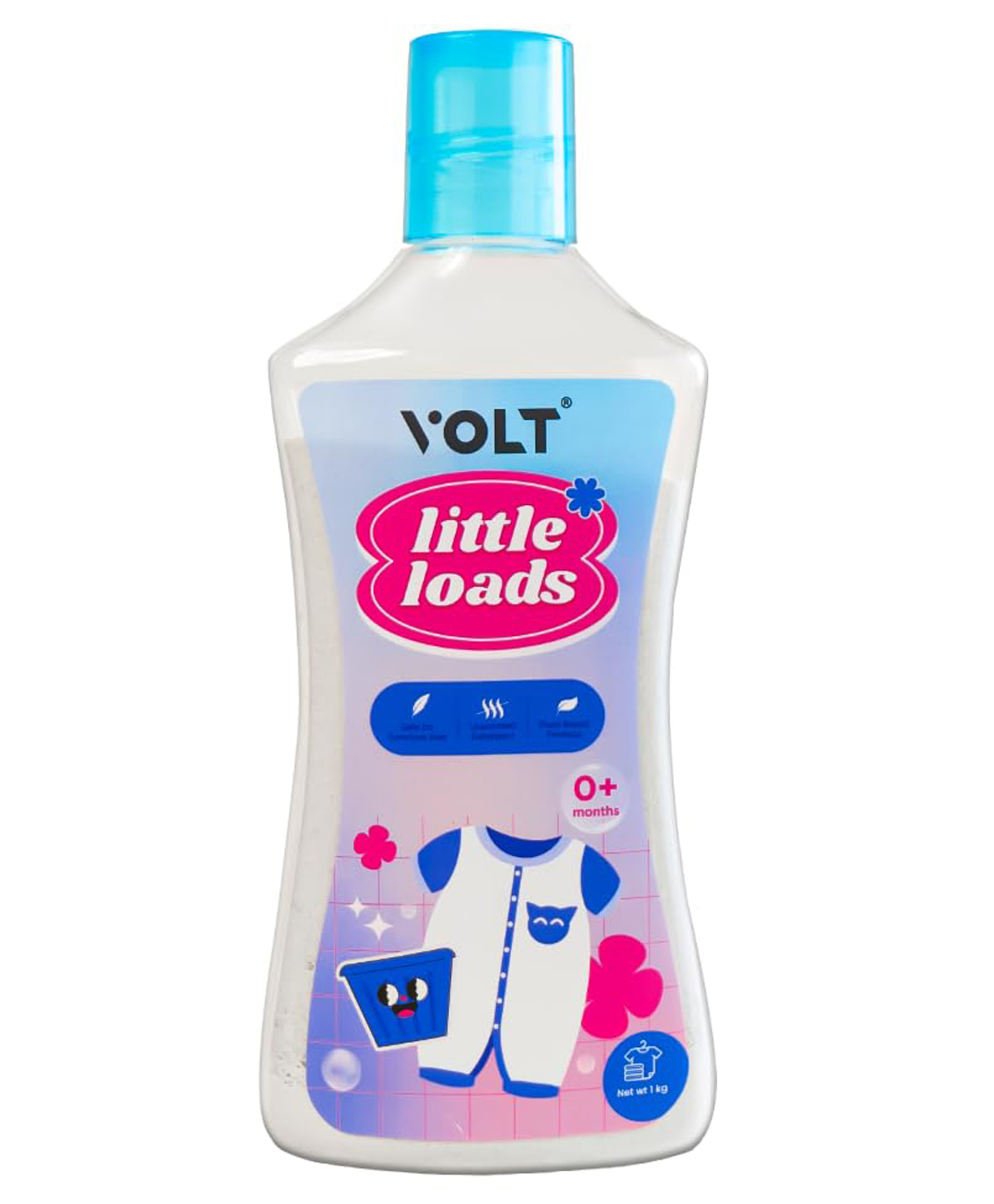 VOLT Home Baby Safe Bio Laundry Detergent Powder - 1 KG (Fragrance Free) Biodegradable | Eco- Friendly Tough On Stains Front And Top Load Washing Chemical Free | Multi Enzyme | Unscented-image-29
