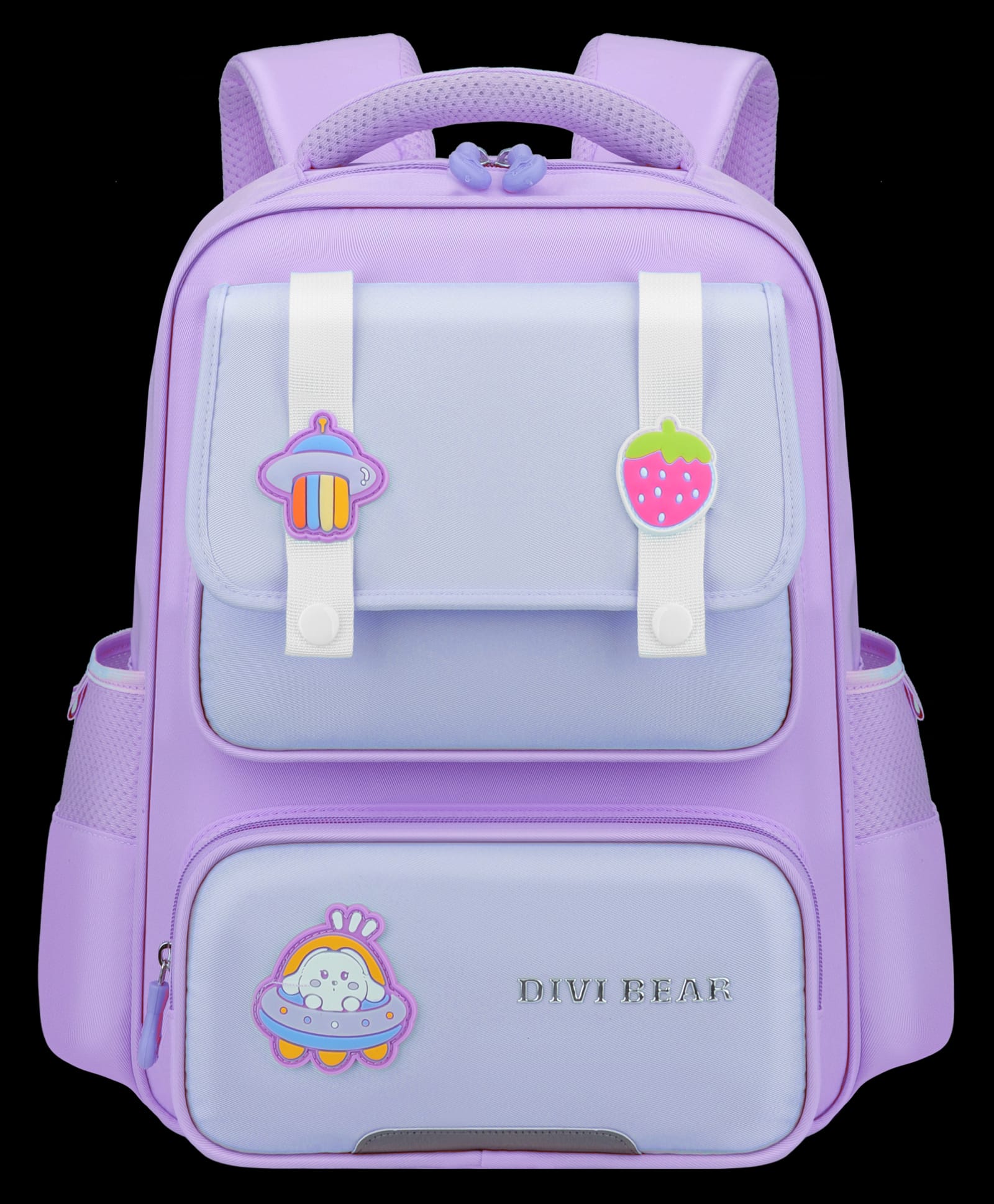 Elios 16" Divi Bear Kids School Backpack for Girls (Ages 811, Grades 36)| Multi-Compartment, Lightweight, Water-Resistant Bag | Ideal for School & Travel Use | Birthday & Rakhi Gift-image-22