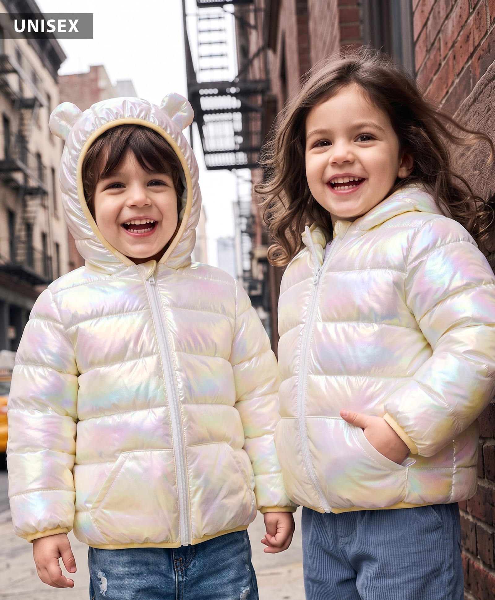 Mark & Mia Padded/Quilted/ Winter Jacket with Full Sleeves - White-picture-28