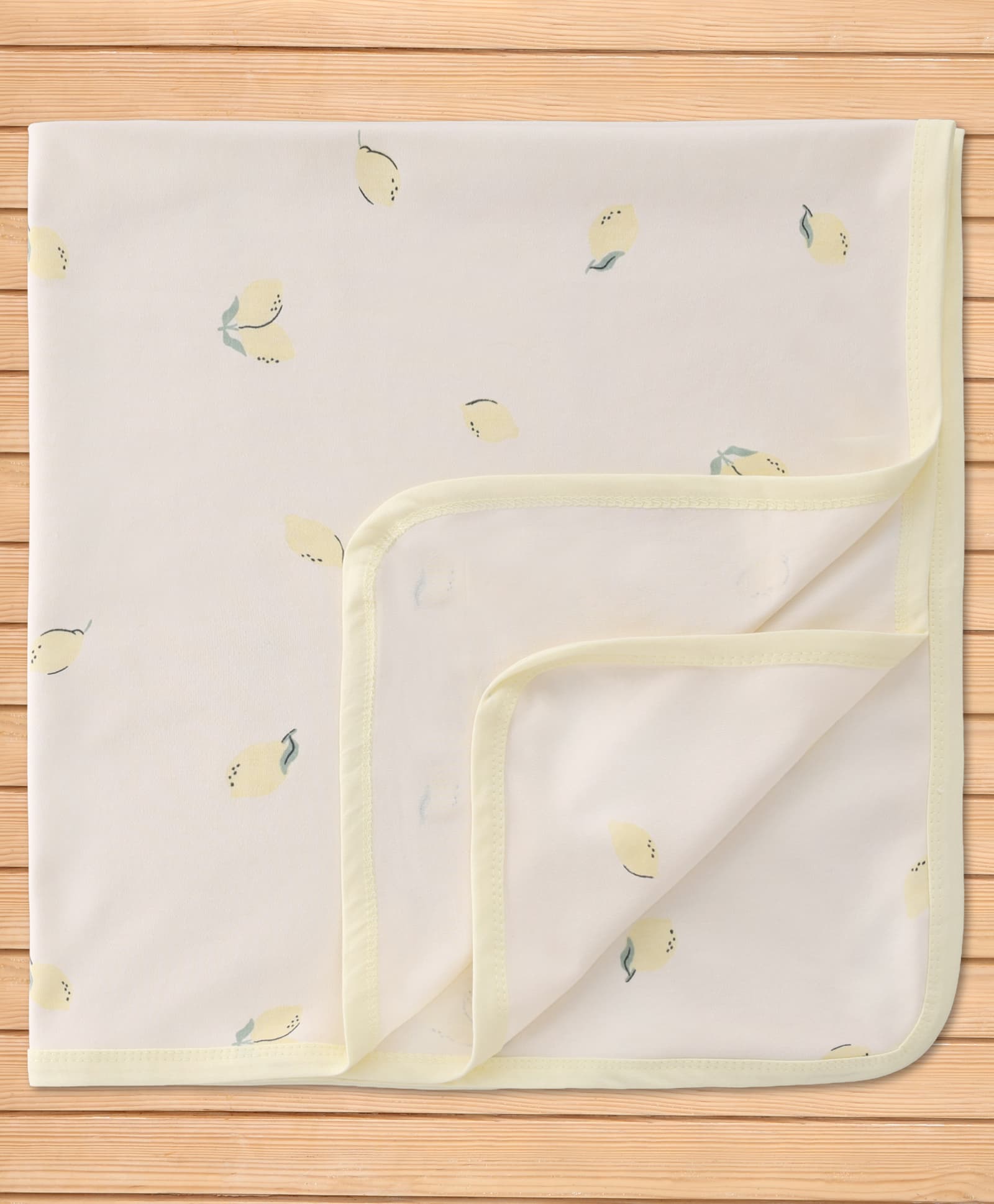 OHMS Interlock Knit Lemon Printed Towel L 75 x B 70.5 cm-image-2