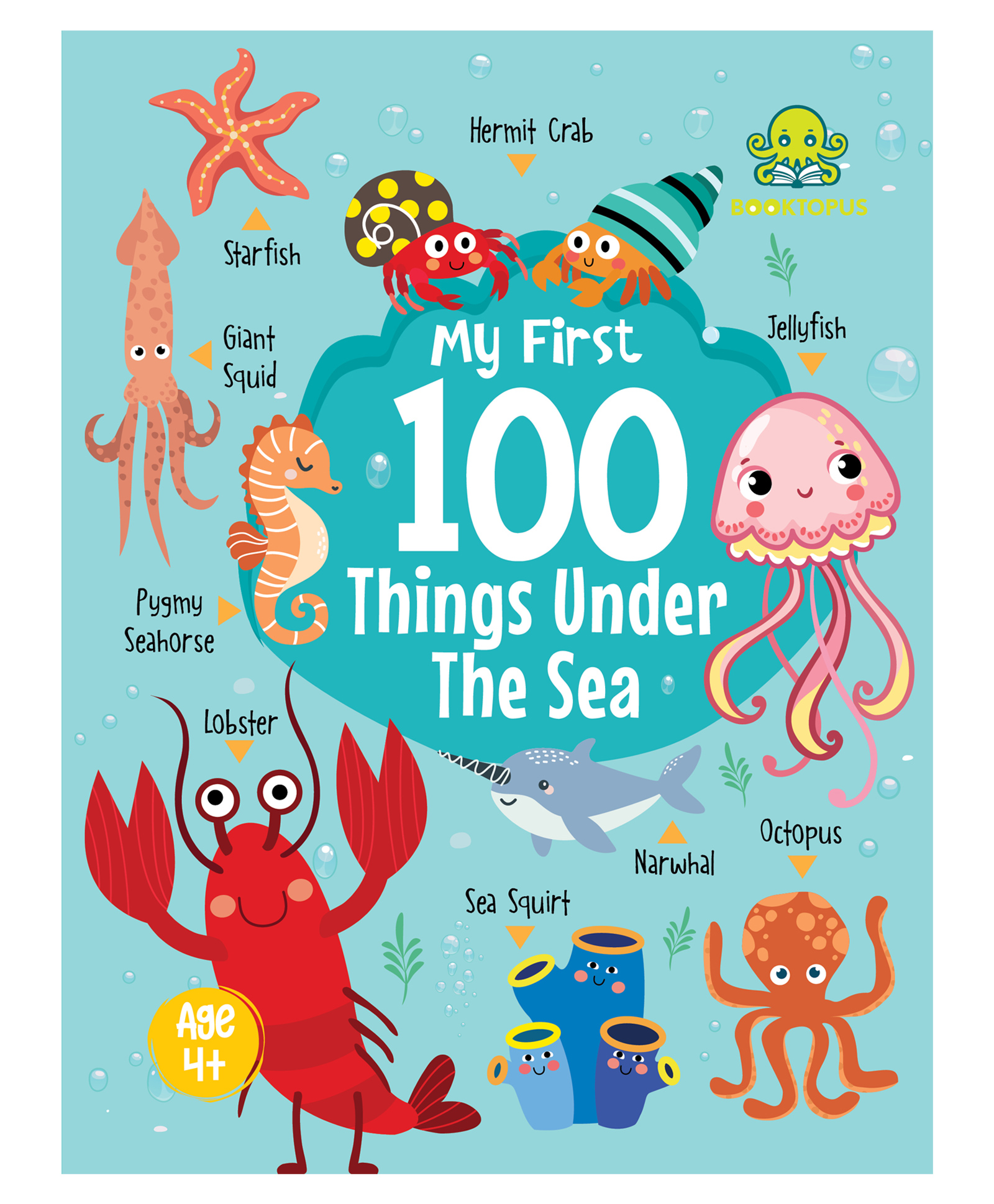 My First 100 Things Under the Sea Mini Board Book - English-image-45