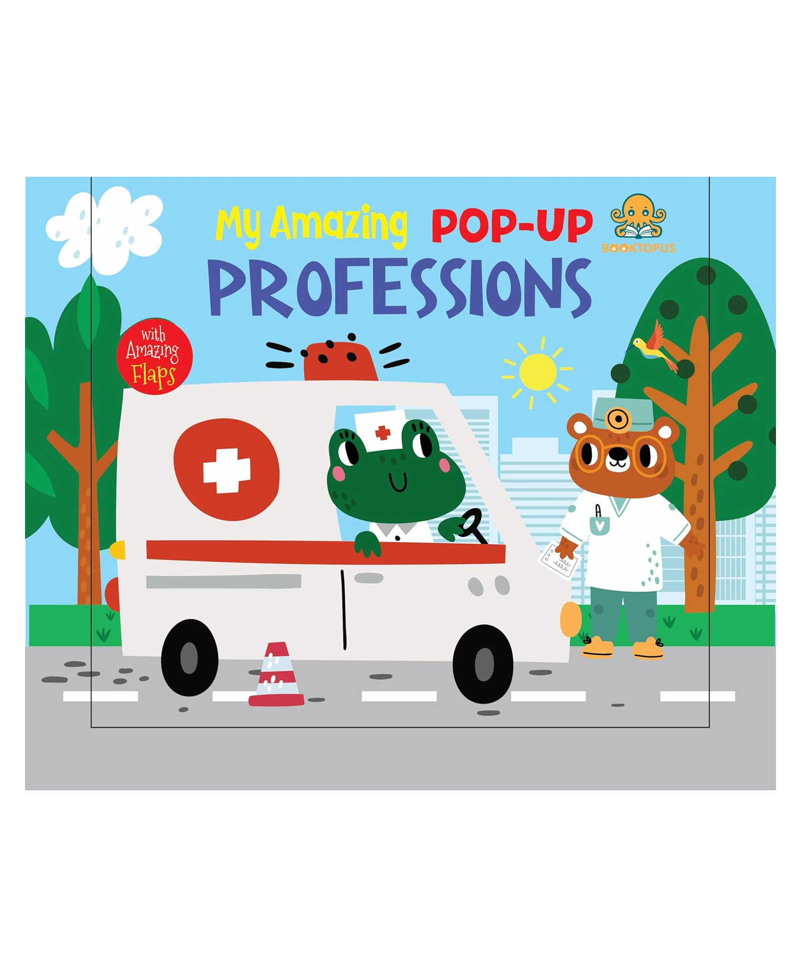 Pop Up Professions Board Book by Booktopus - English-picture-12