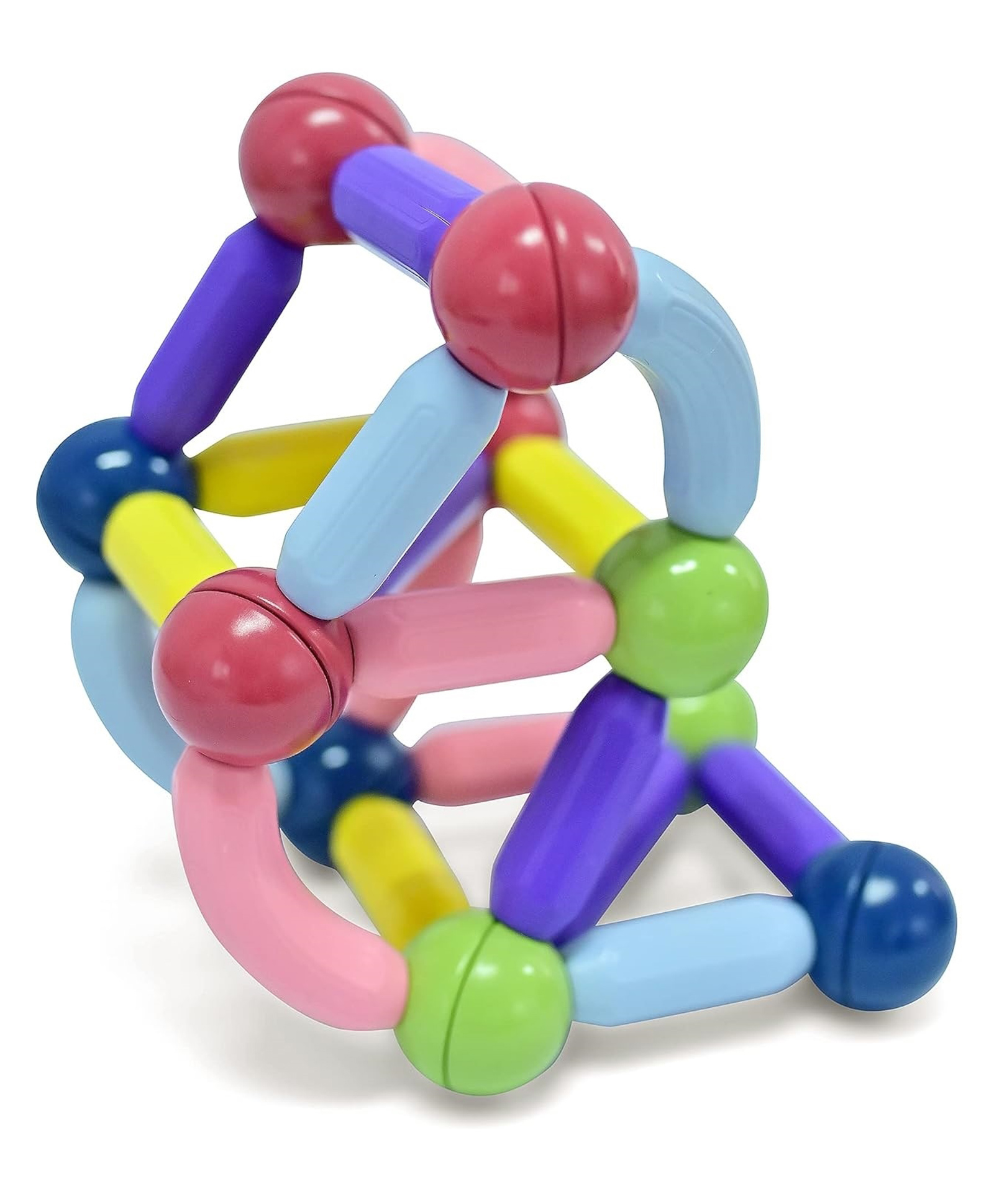 Playbox Magbox Magnetic Toy 64 Pcs - Multicolor-image-13