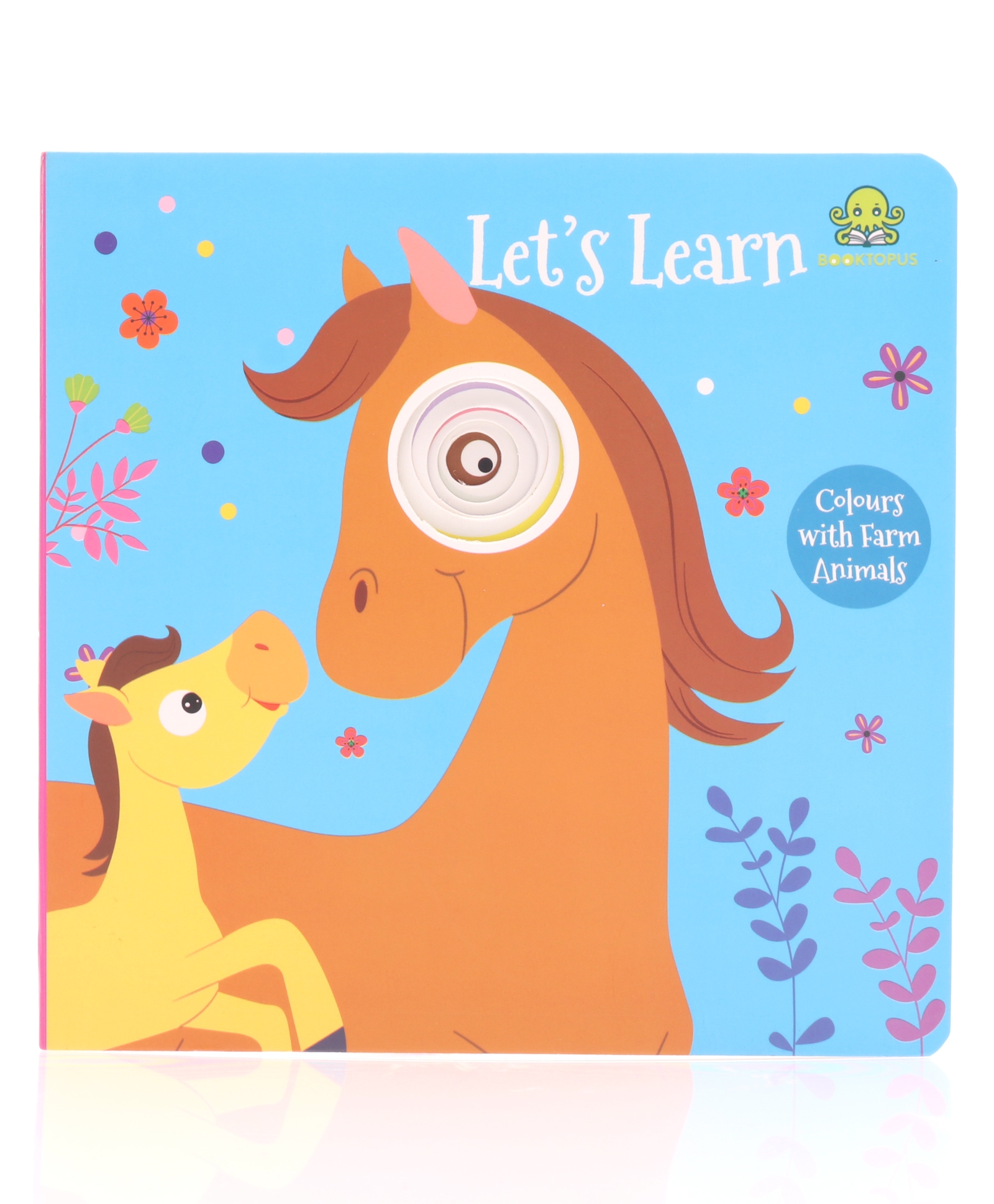 Let's Learn Colours with Farm Animals Board Book by Booktopus -English-image-3