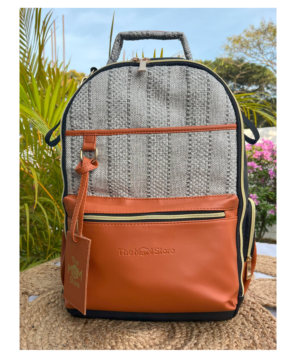 The Mom Store Limited Edition Diaper Bag for Parents(Luxe Lift) - Tan-picture-22