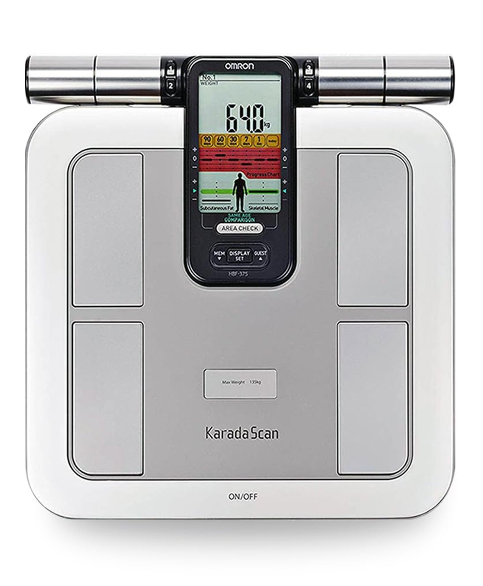 Omron Karada Scan Body Composition Monitor HBF-375, 140 kg - ilver-picture-11